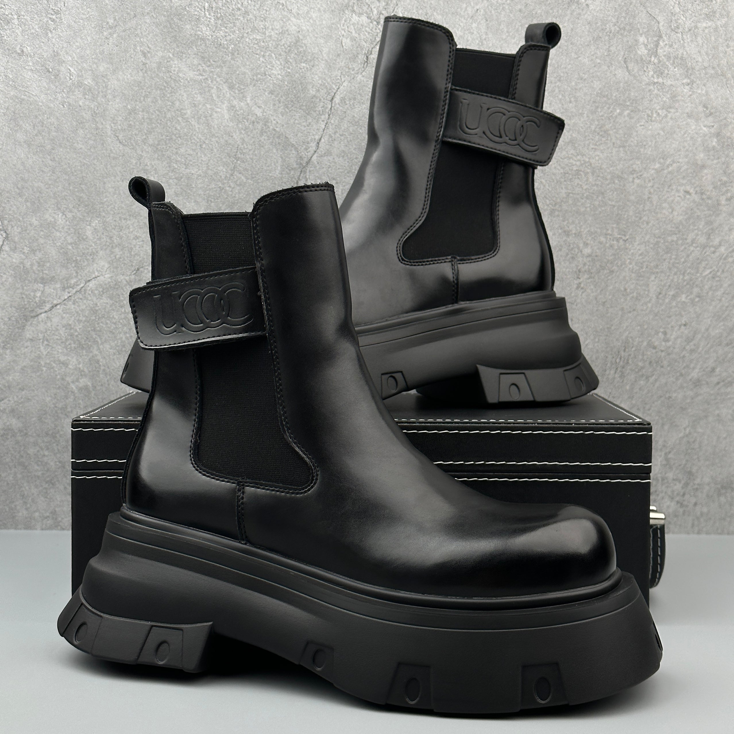 Hybriss Regent– Futuristik Chelsea Boots