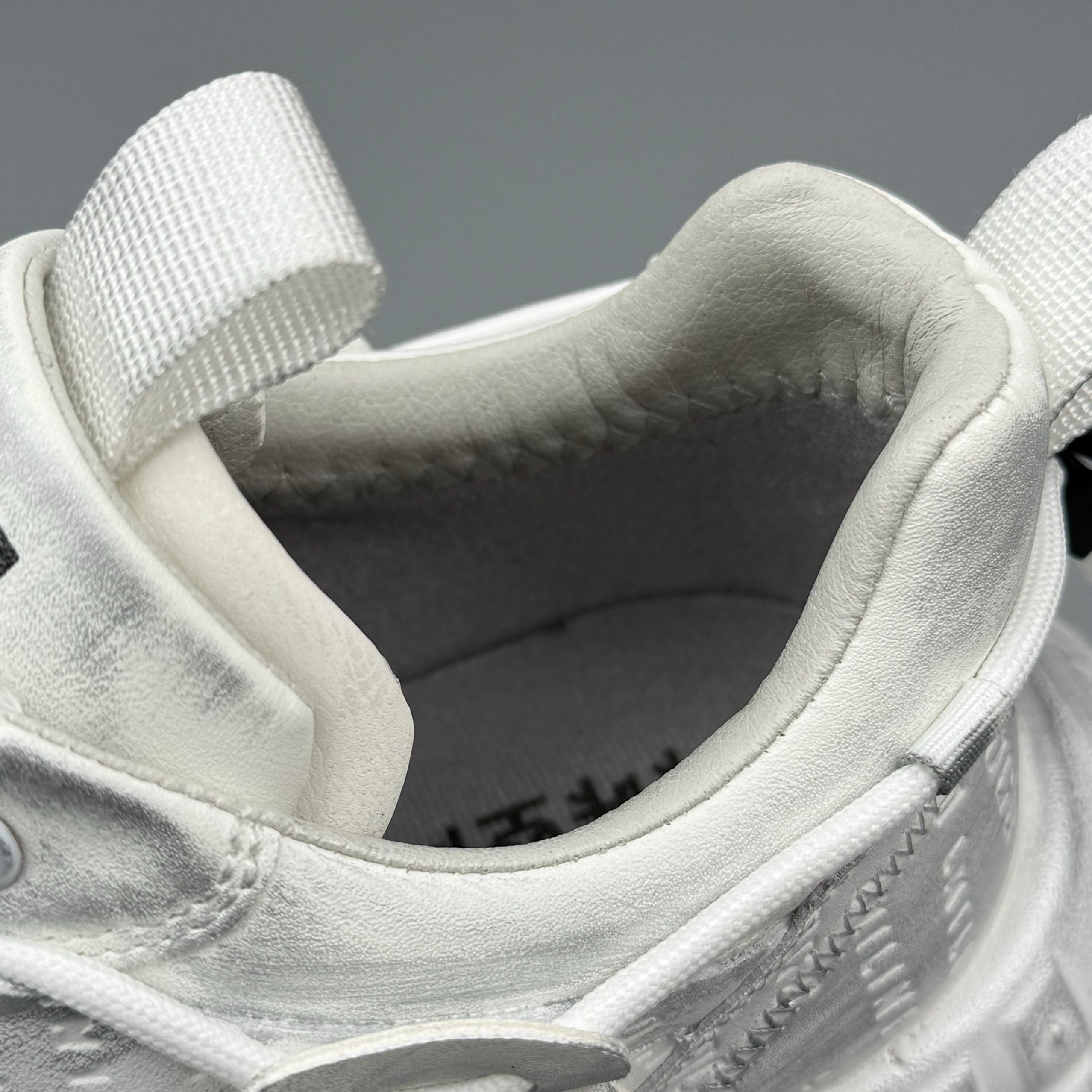 Hybriss OldWeave White– Retro Dad Shoes