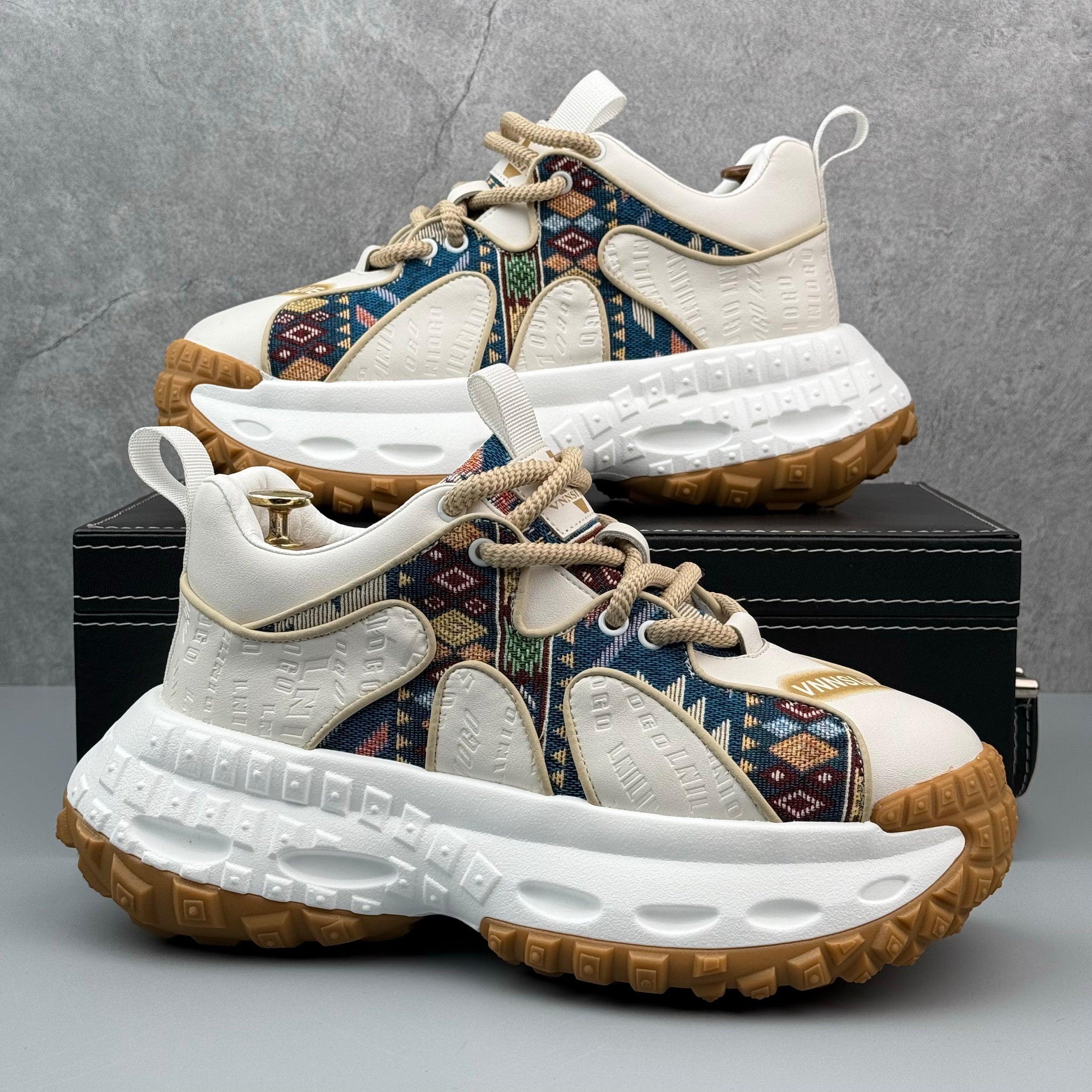 Hybriss Vnnsijie OrchidRise Bailan– Youth Casual Dad Shoes