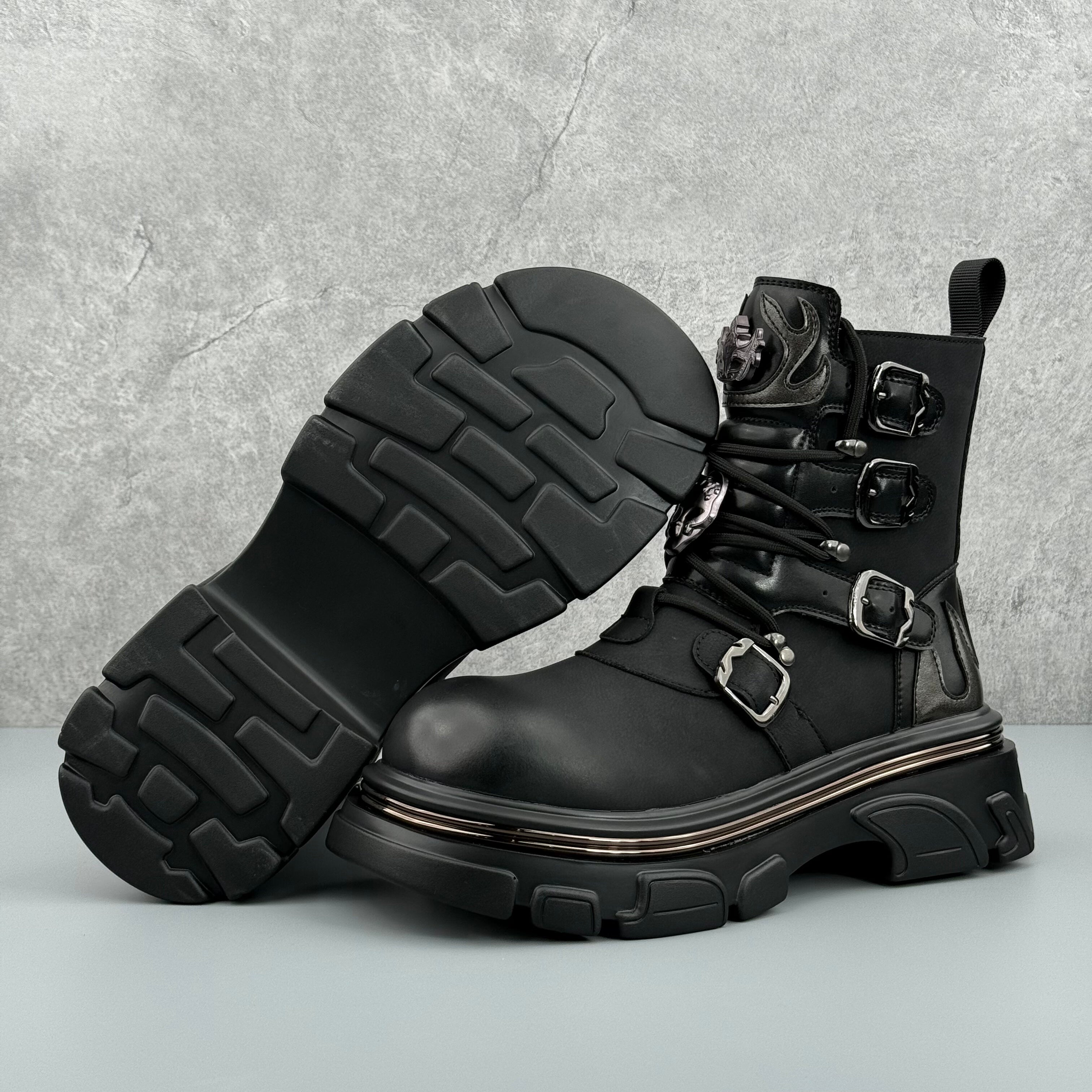 Hybriss Ravager– Punk Martin Boots