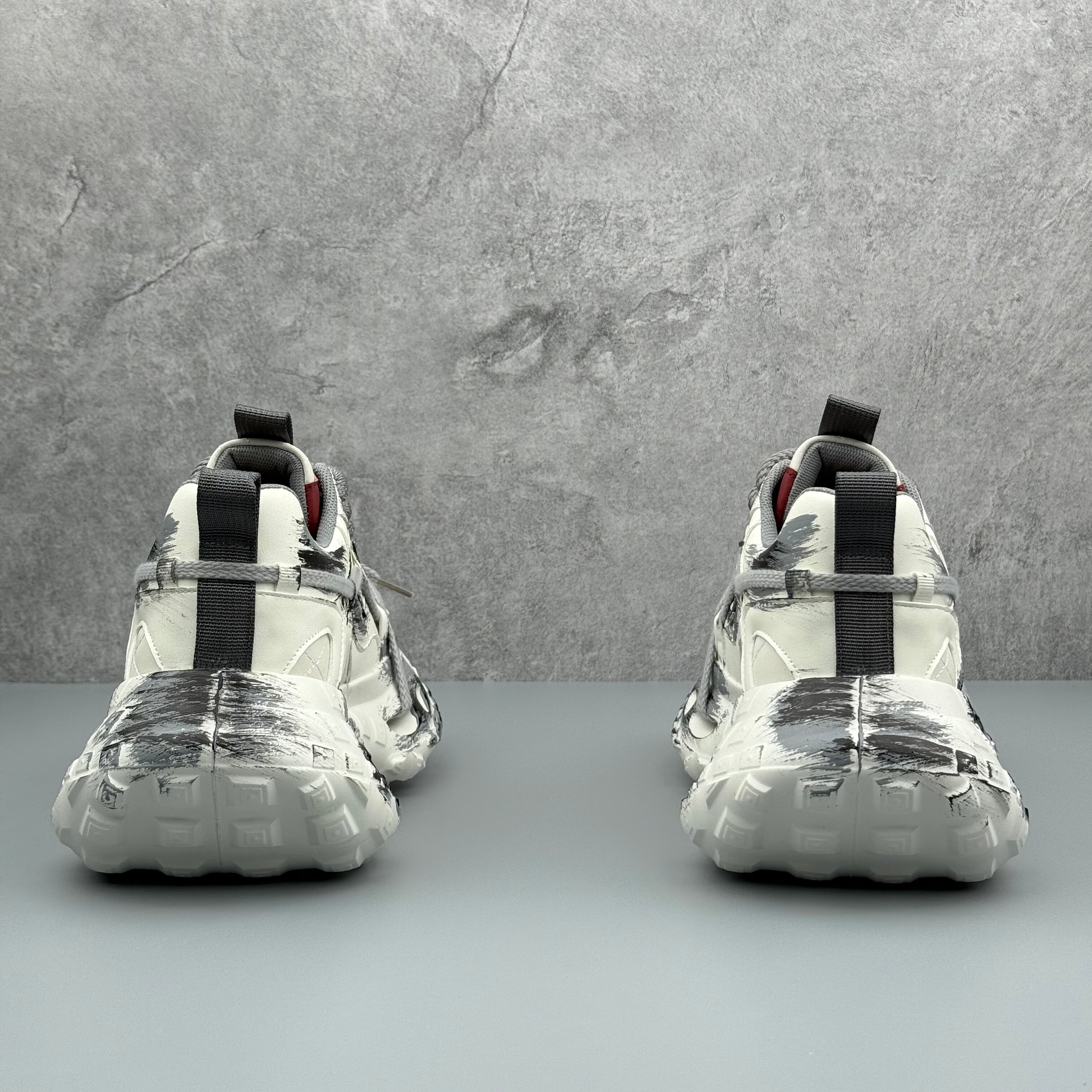 Hybriss DailyRise White Gray– Dad Shoes