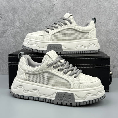 Hybriss Urban Wave Chunky Platform Court Sneaker