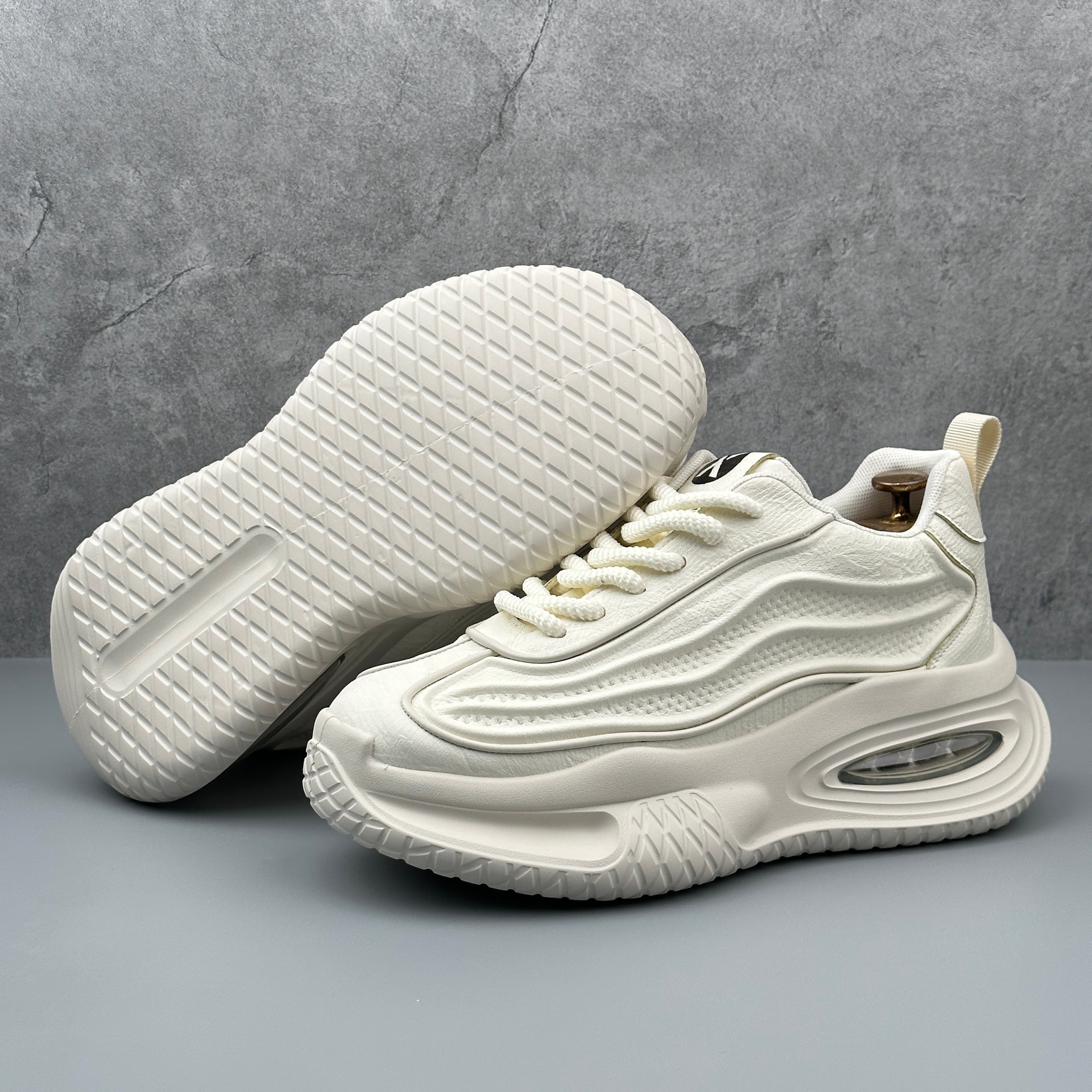 Hybriss PUCore Beige– Youth Dad Shoes