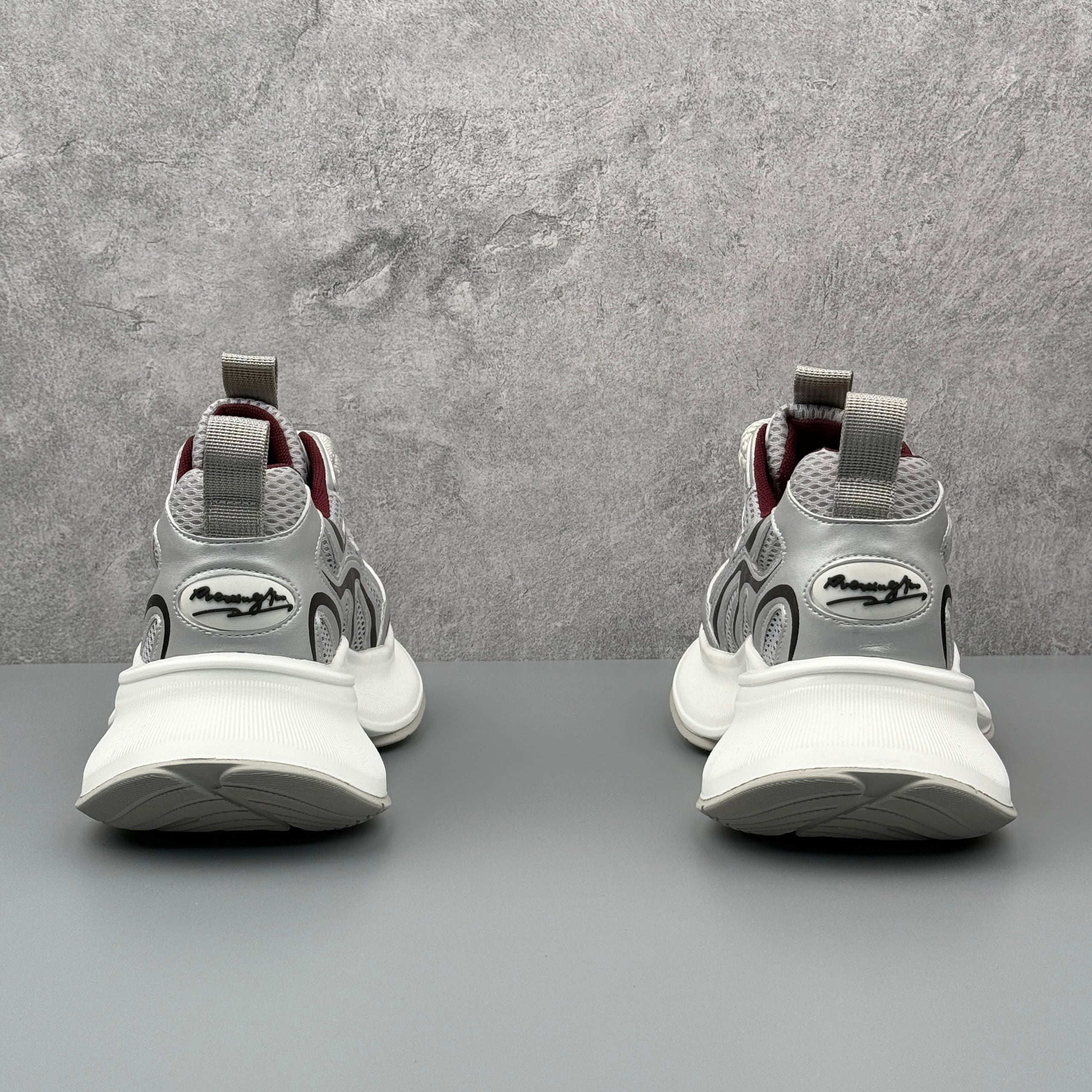 Hybriss UCOC EnerLift Gray Red– Youth Dad Shoes