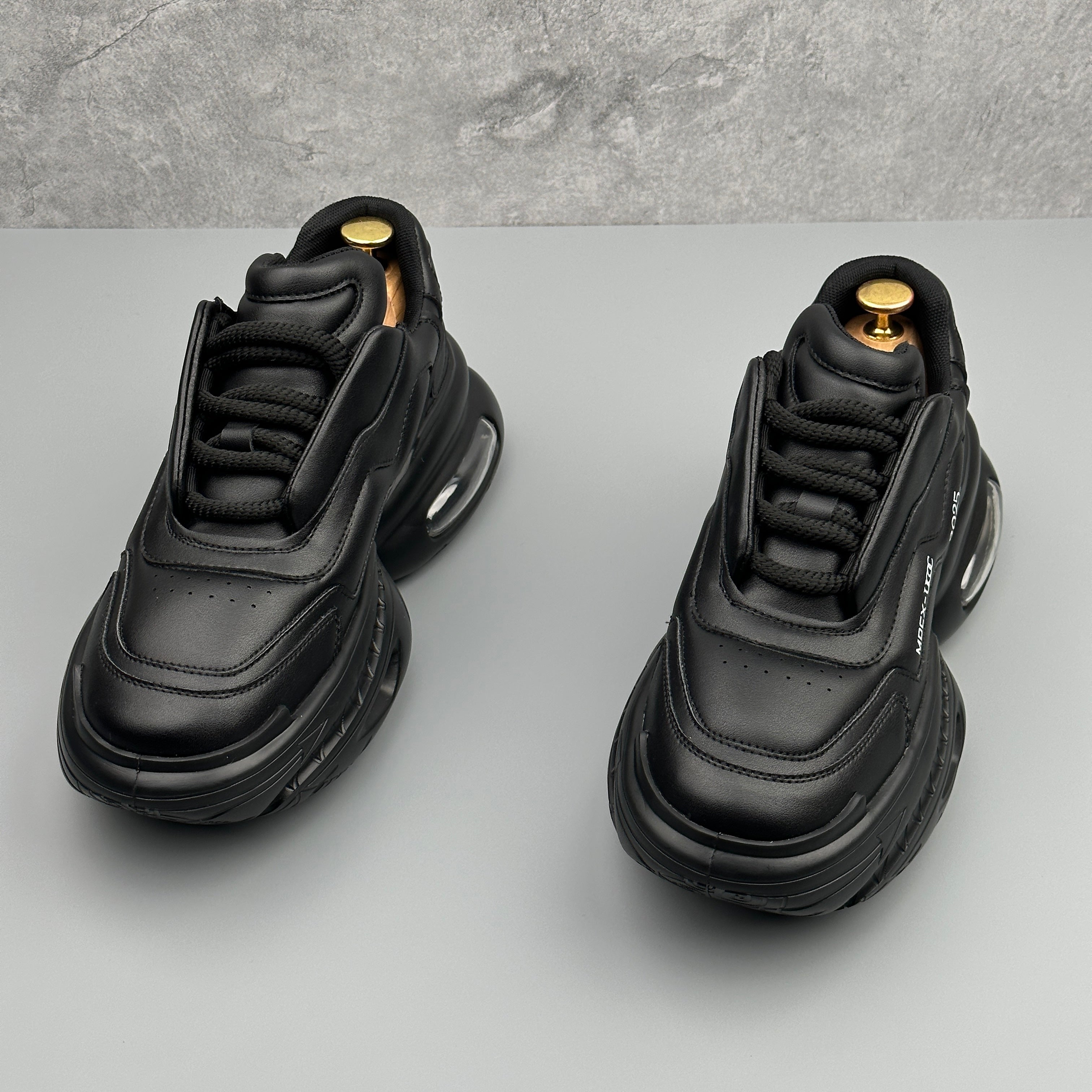 Hybriss DailySplice Black– Dad Shoes