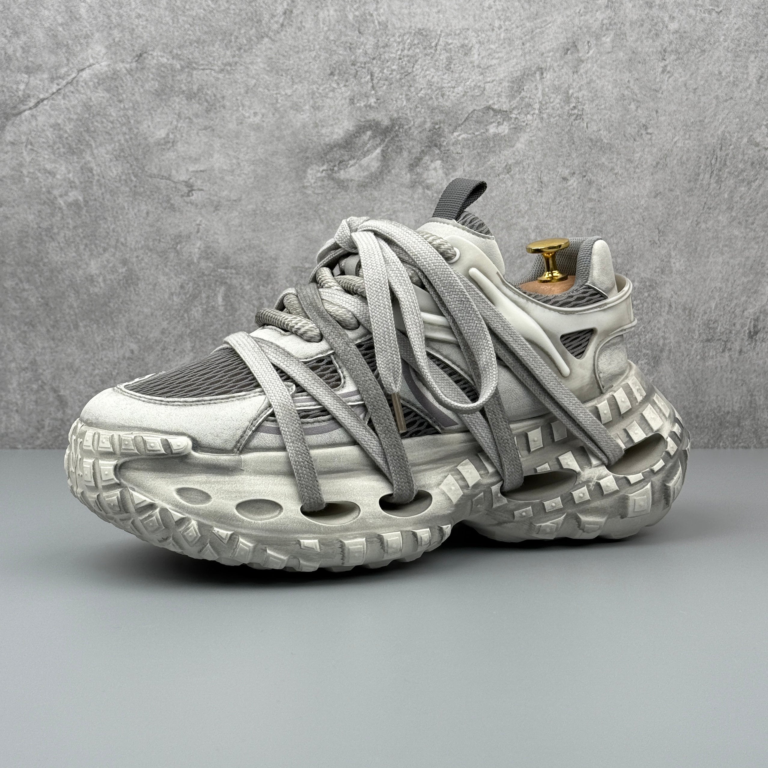 UCOC Vitalis Gray– Unisex Dad Shoes