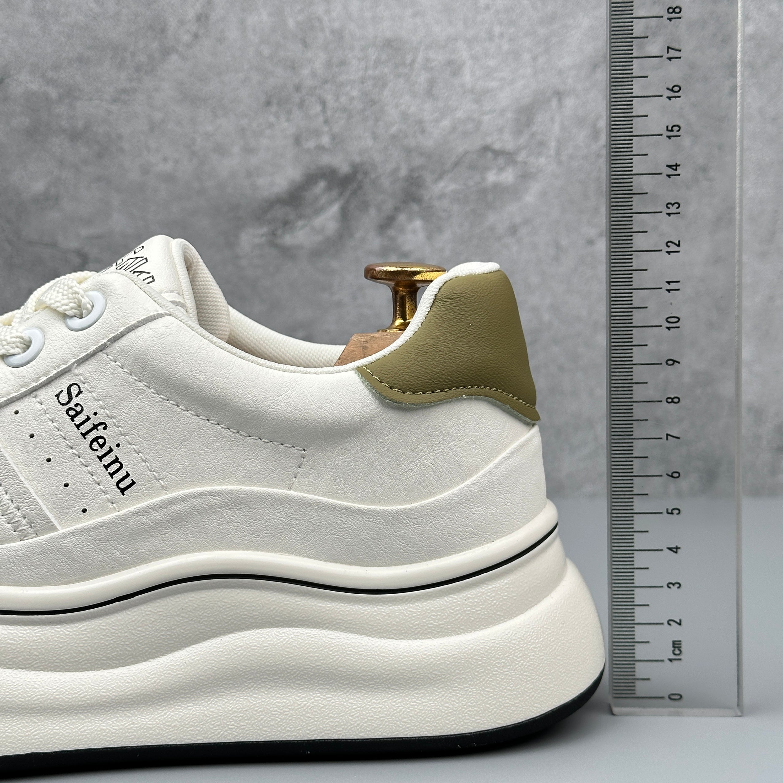 Hybriss SpliceKorea Mint Green– Mikrofaserleder White Shoes