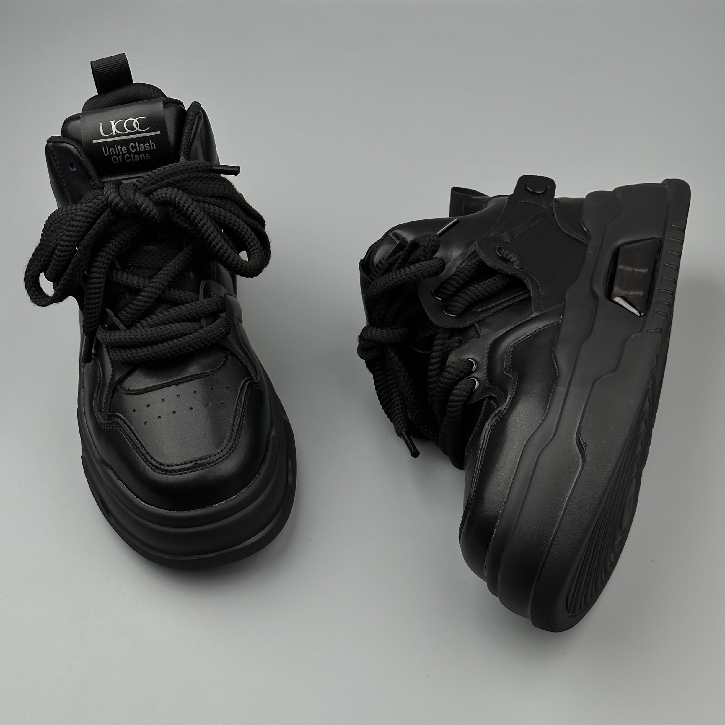 Hybriss CabuncciCore Black– Mikrofaserleder White Shoes