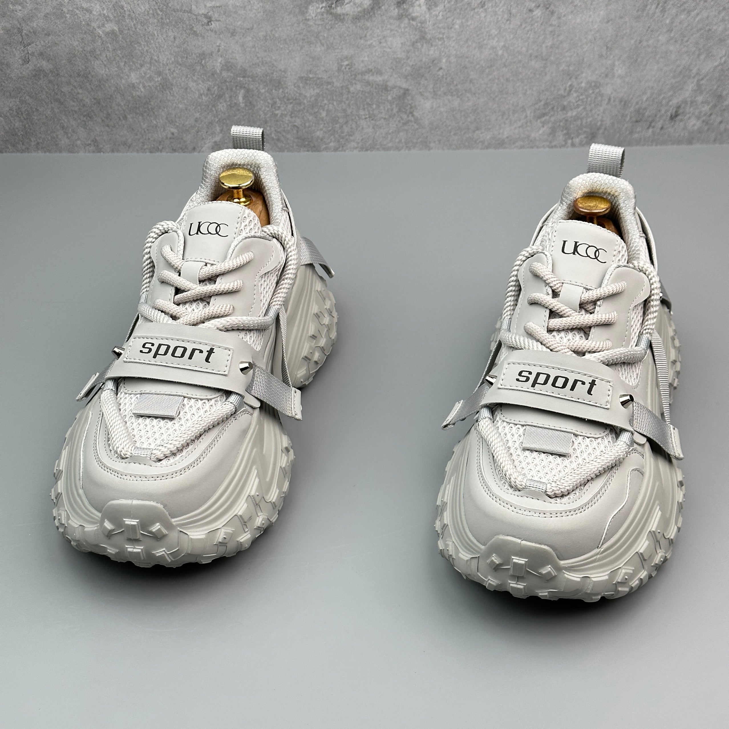 Hybriss Cabuncci WeaveLift Gray– Youth Dad Shoes