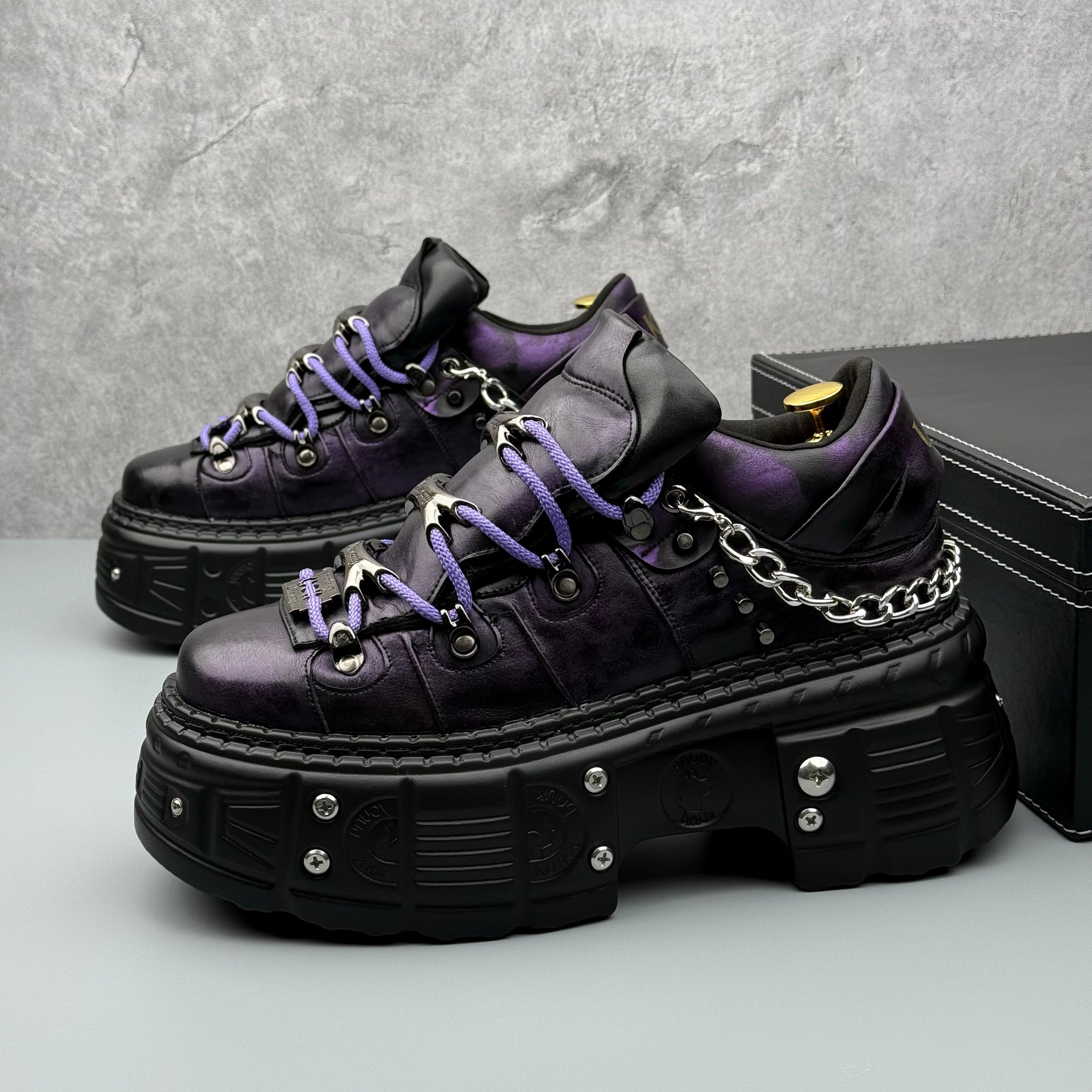 Hybriss Havoc Vintage Purple– Punk Daddy Shoes