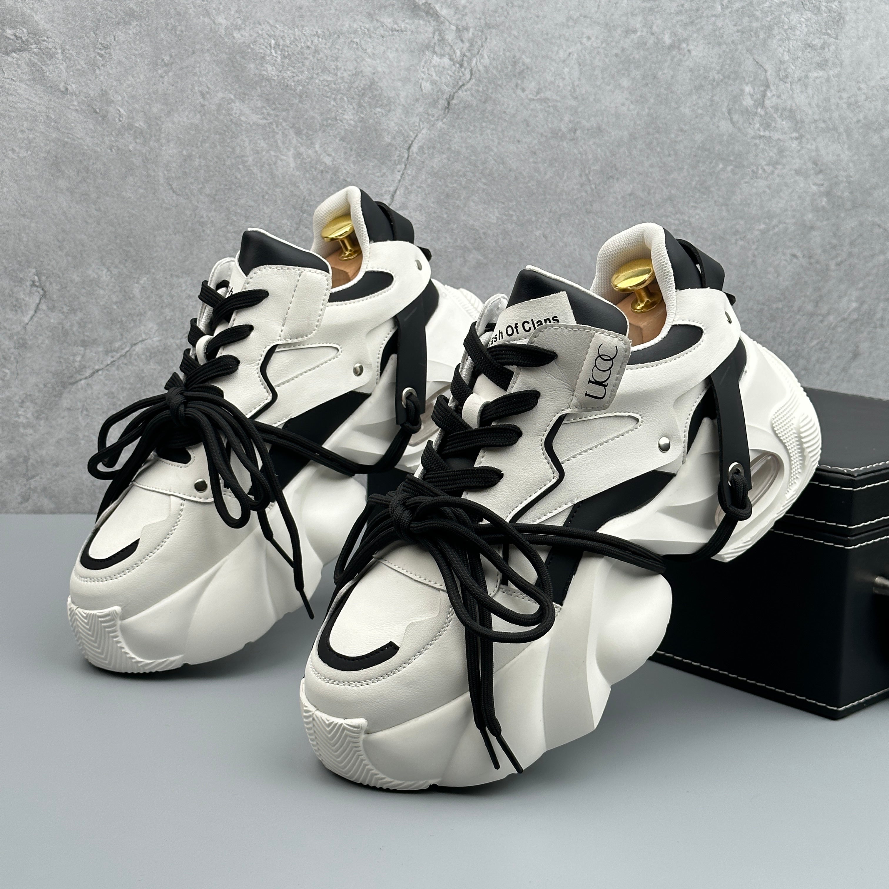 Hybriss Cabuncci MidRise White– Youth Dad Shoes