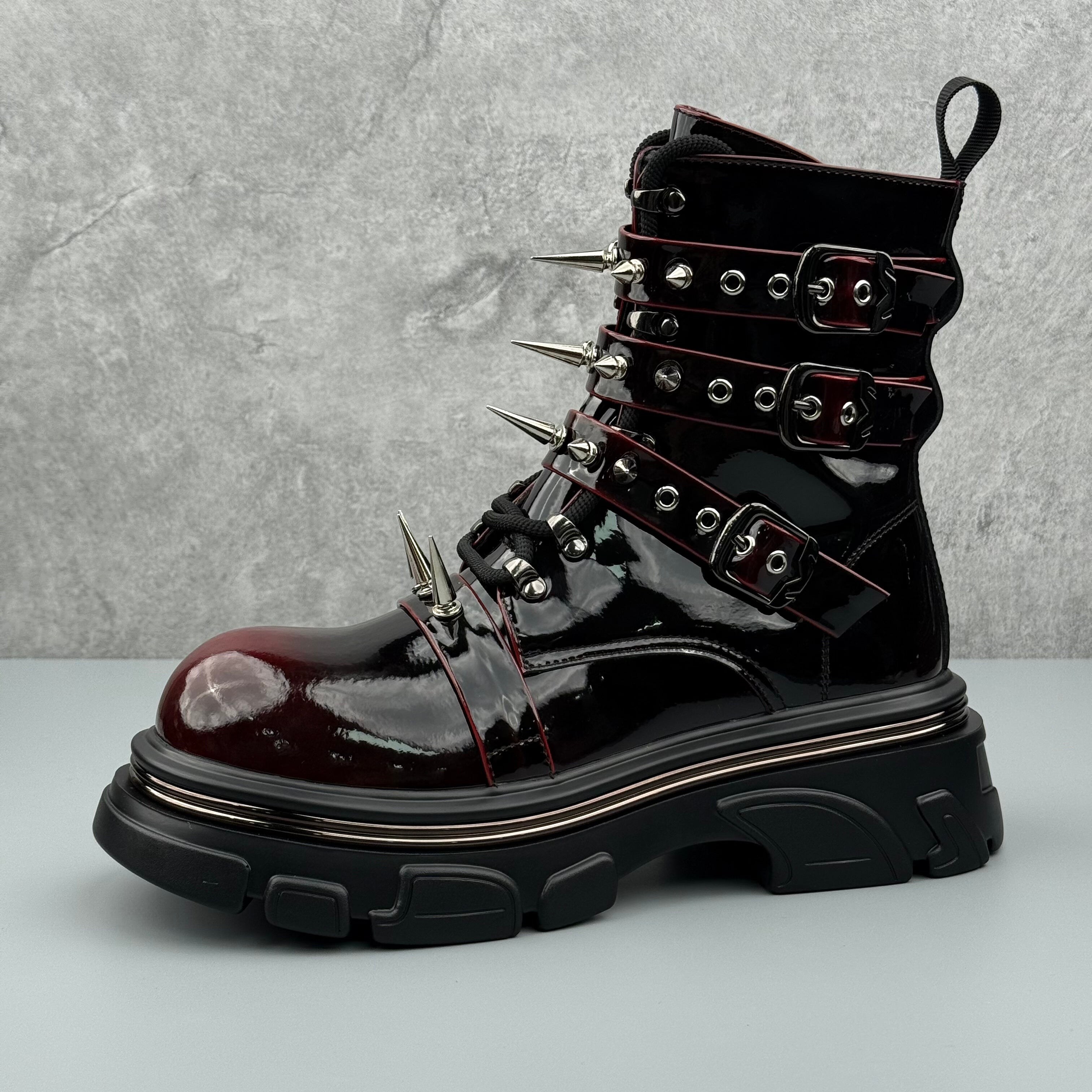 Hybriss Rampage– Punk Cargo Boots