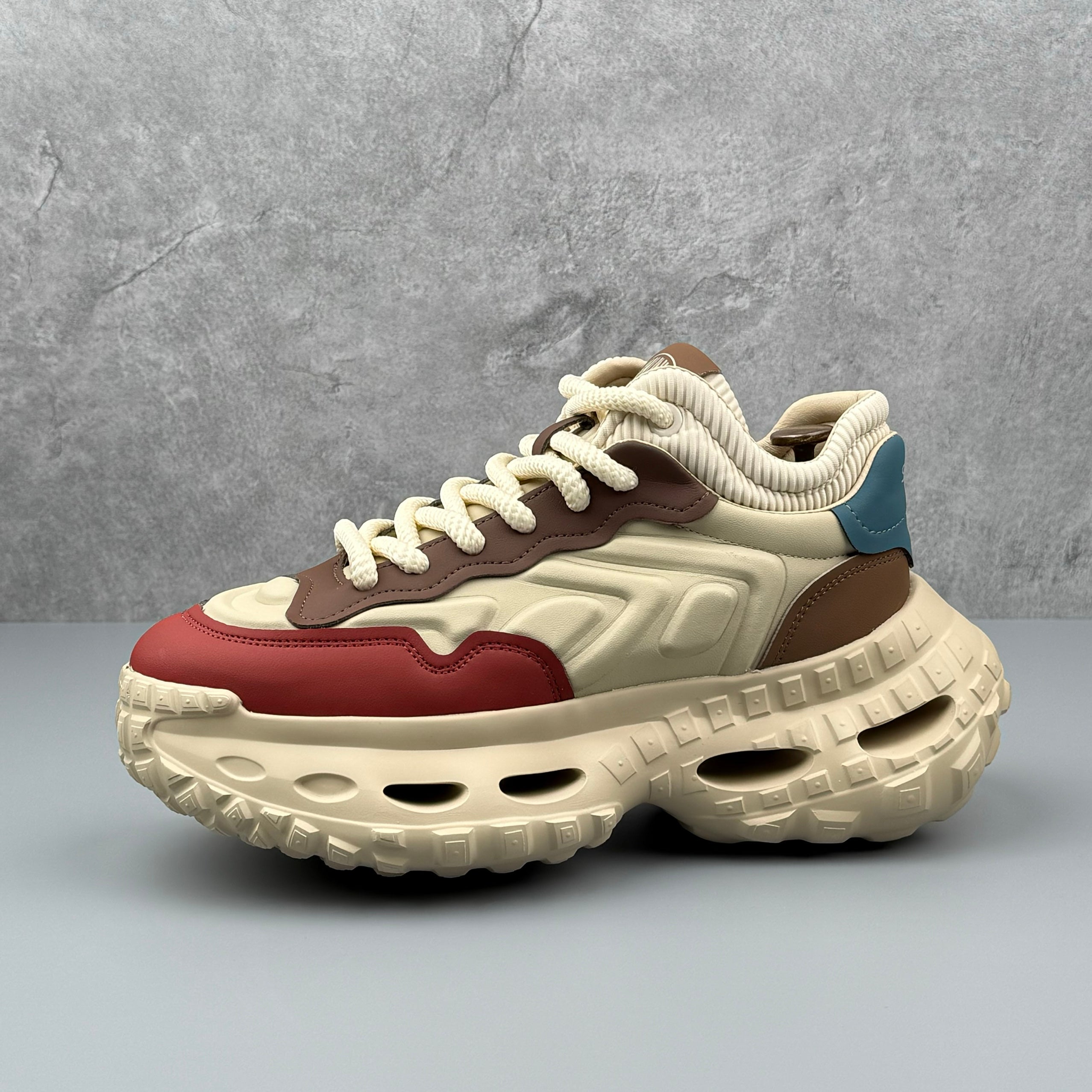 Hybriss PlainMilan Rice Red– Dad Shoes