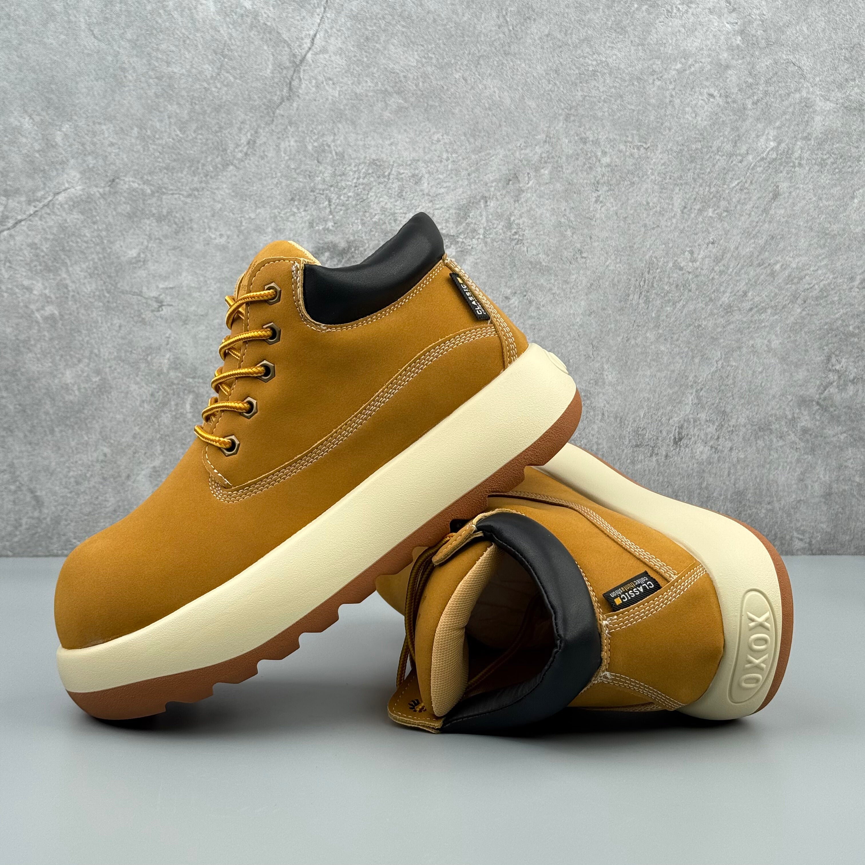 Hybriss Crest Camel– Winter Martin Boots