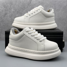 Hybriss SimpleCore – PU & Mikrofaserleder White Shoes