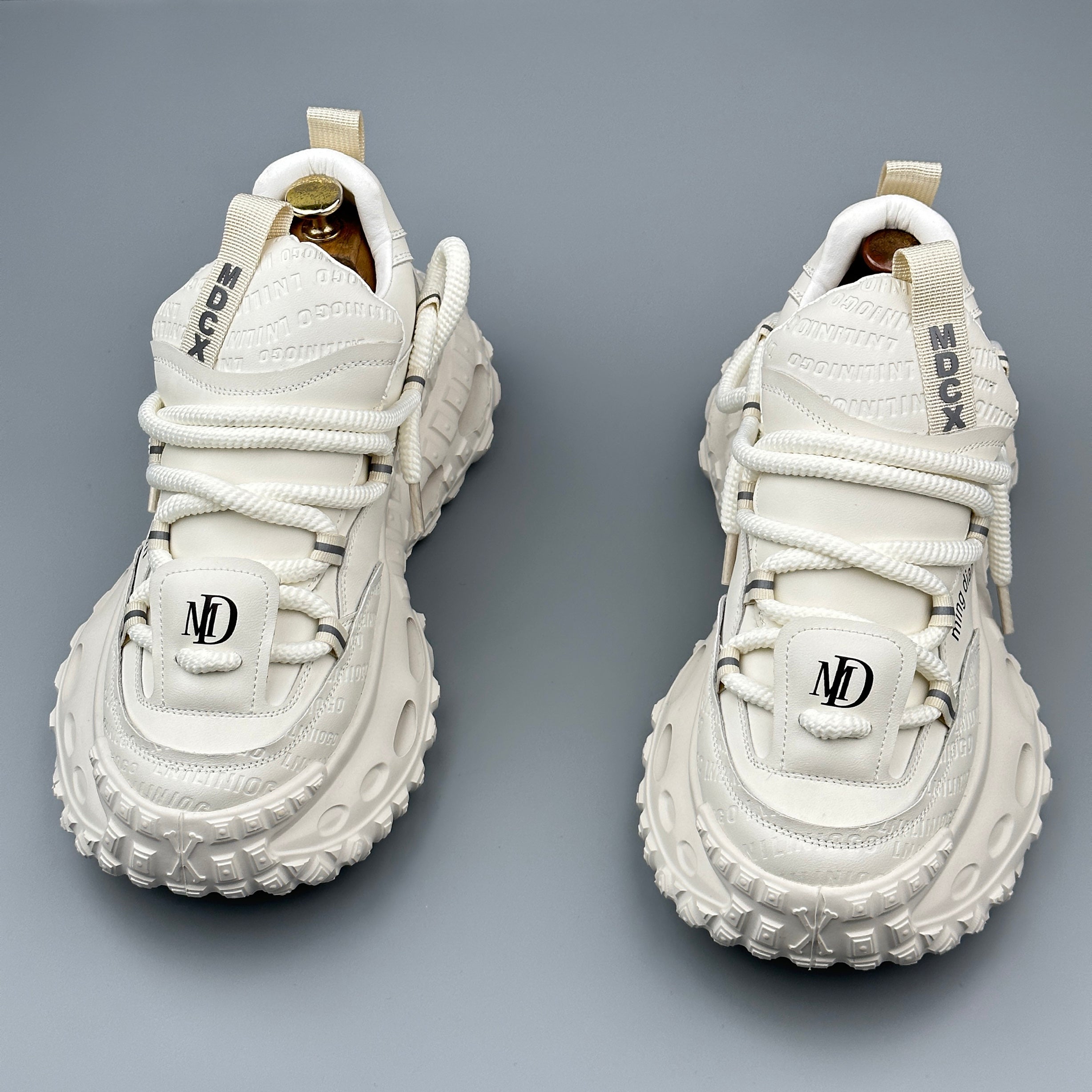 Hybriss Cabuncci Ascendor White– Youth Dad Shoes