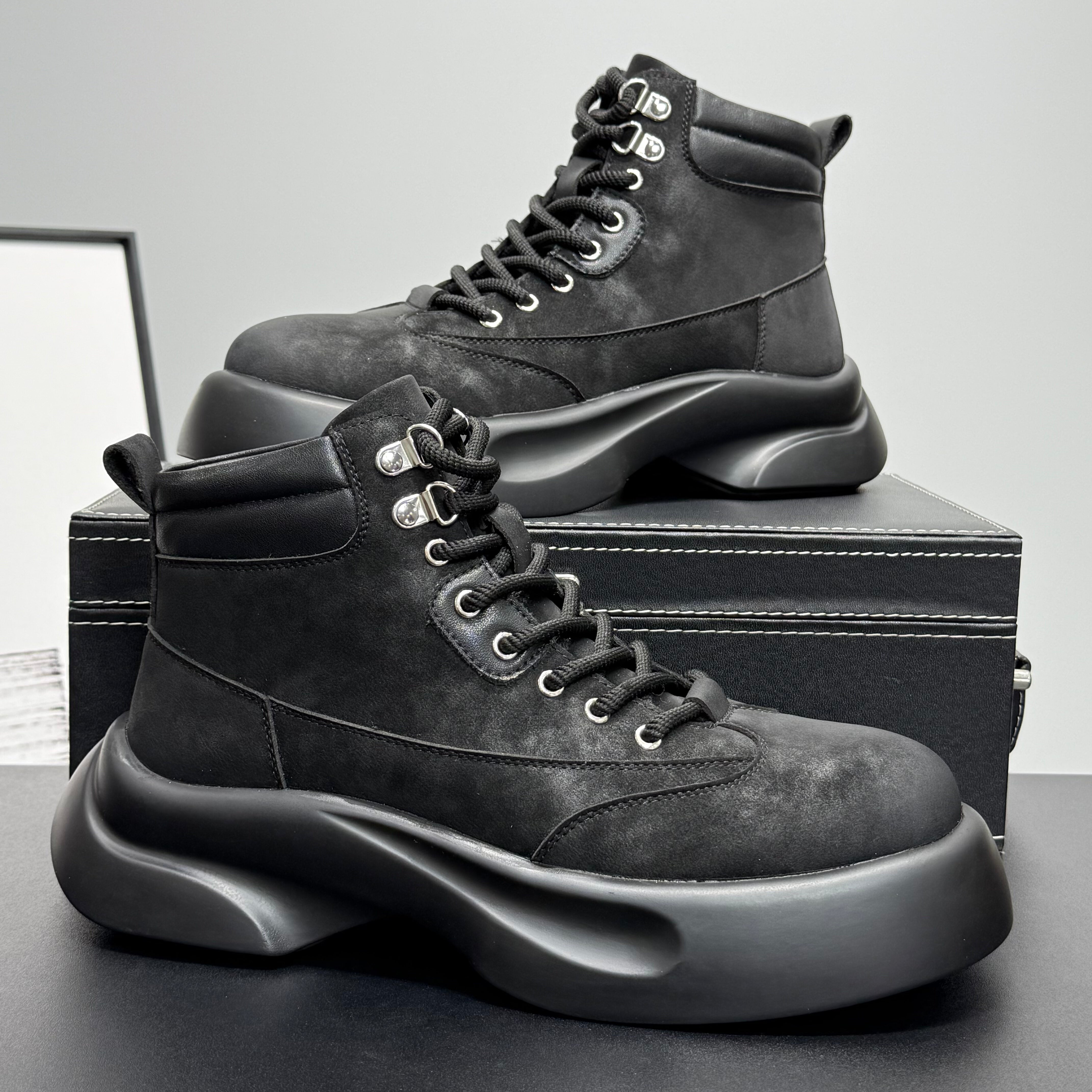 Hybriss Stride– Winter Martin Boots im Dr. Martens Stil