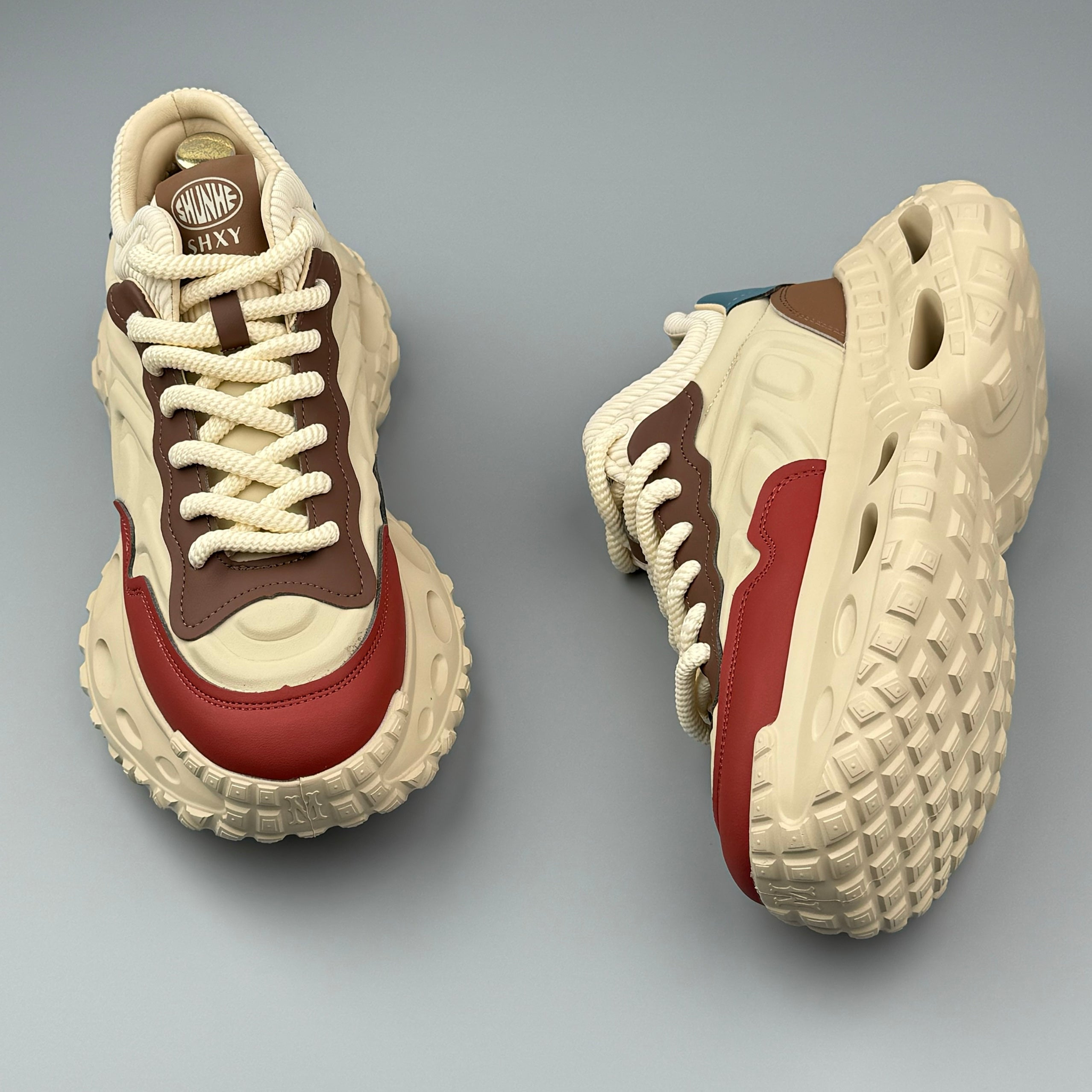 Hybriss PlainMilan Rice Red– Dad Shoes