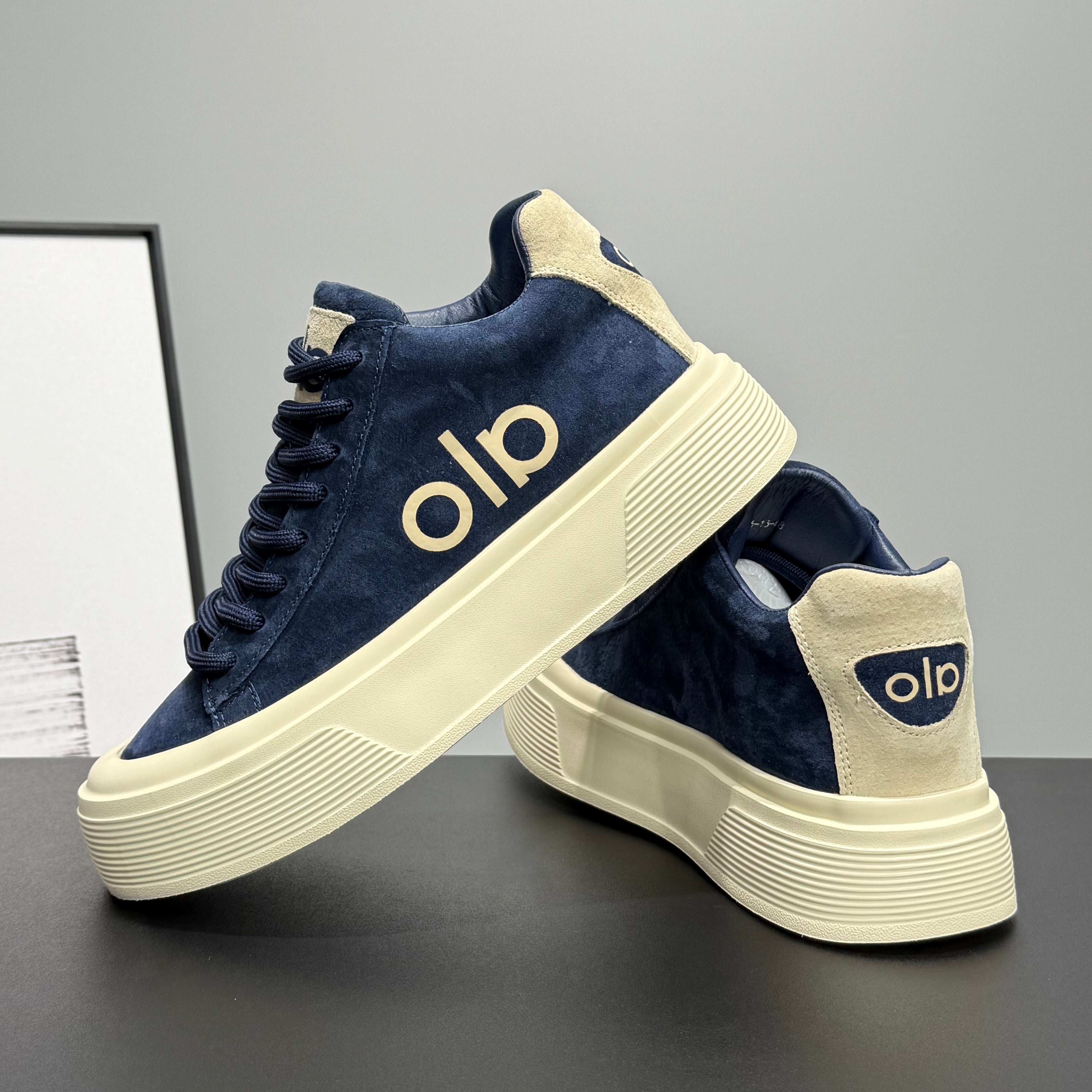 Hybriss WinterCore Lanxing– Stoff & Nubukleder Sneakers