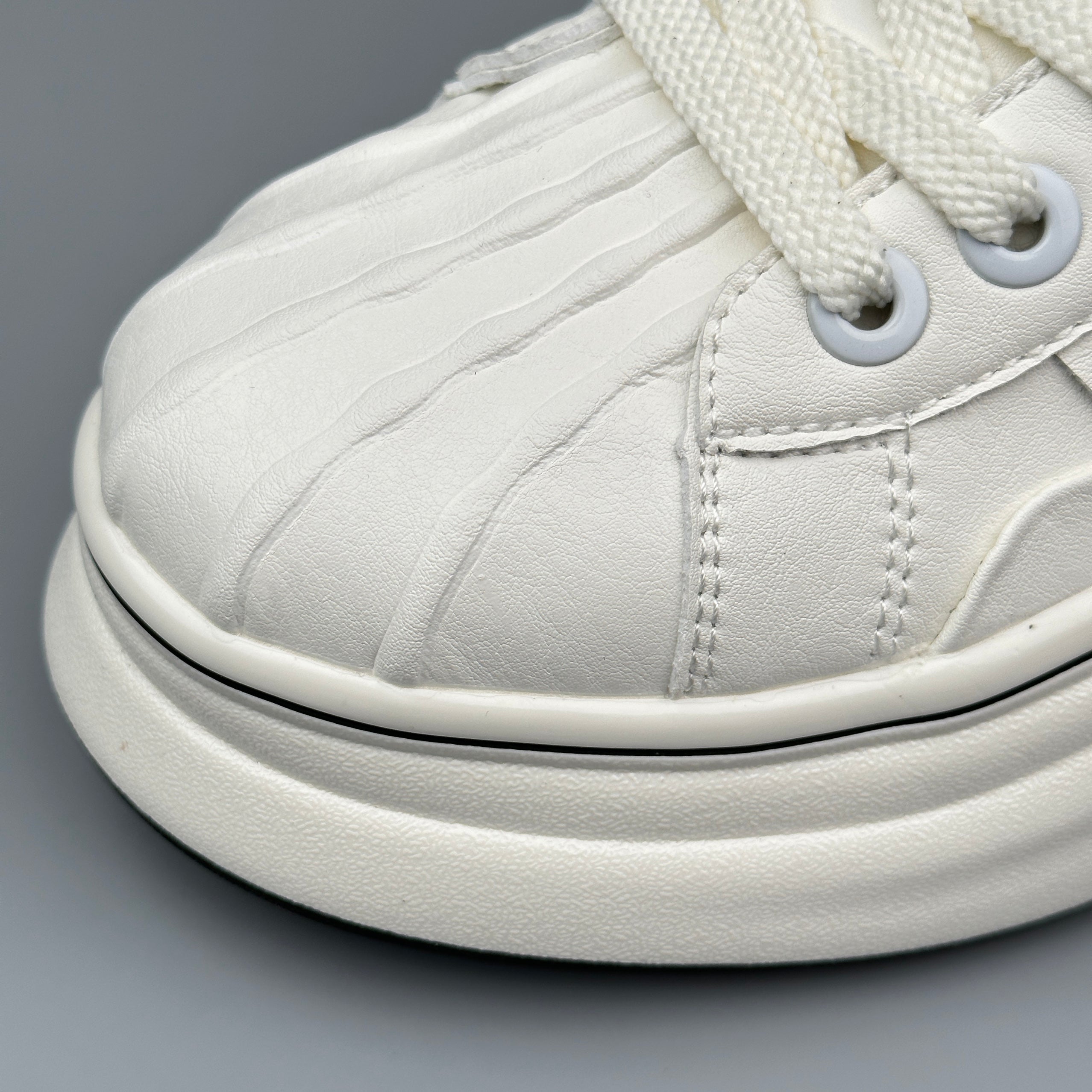 Hybriss SpliceKorea Mint Green– Mikrofaserleder White Shoes