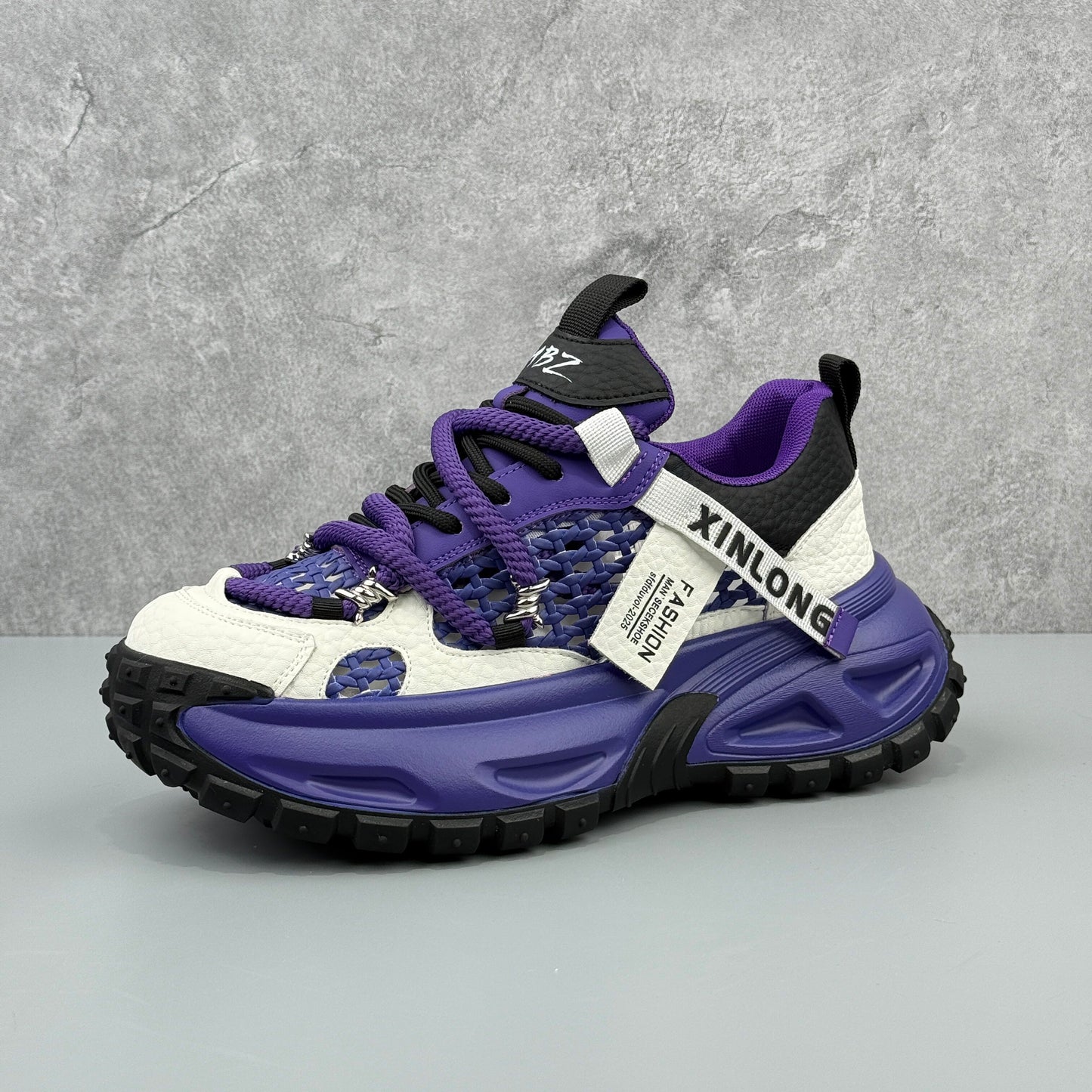 Hybriss Cyber-Gel Hollow-Out Dad Sneaker