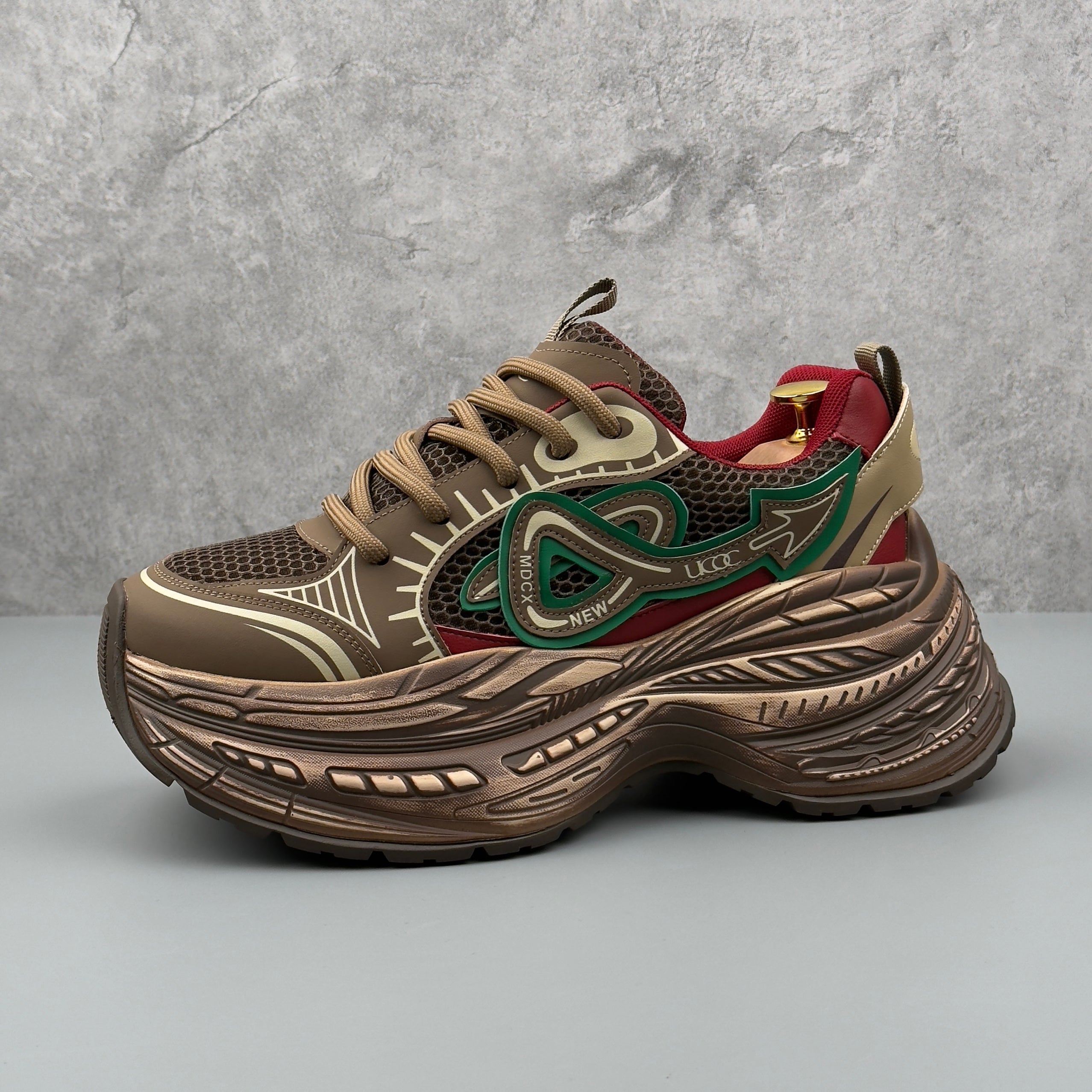 Hybriss UCoc PlainRise Brown– Youthful Dad Shoes