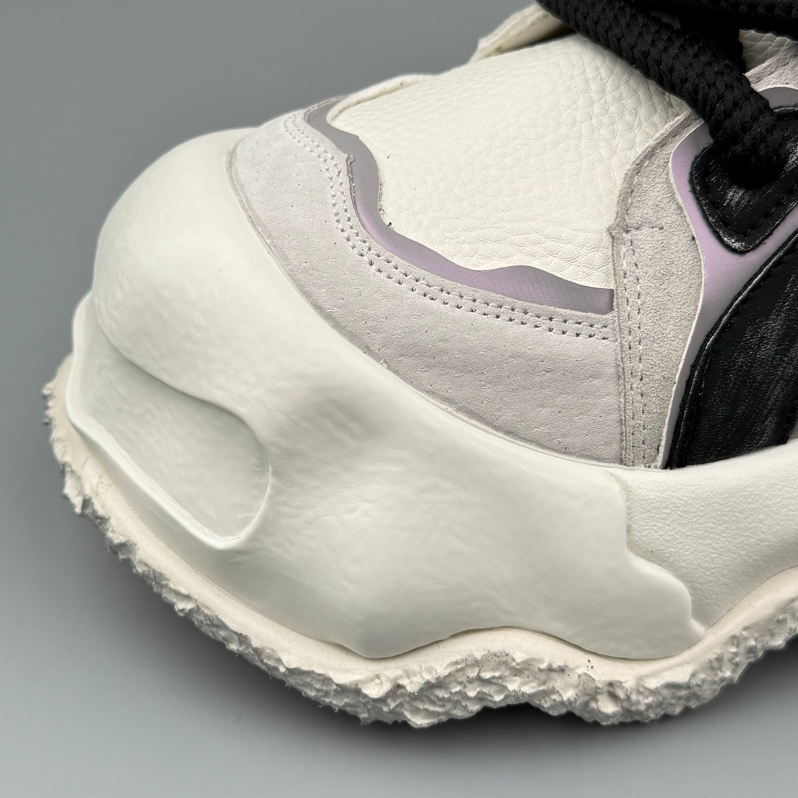 Hybriss PlainLift Black White– Dad Shoes