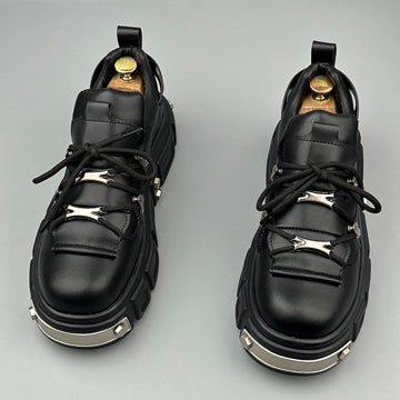 Hybriss Vnnsijie Rebellion Black– Punk Casual Shoes