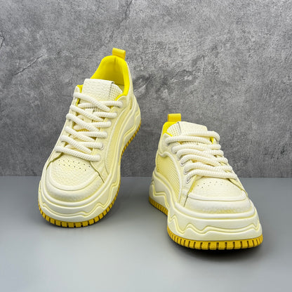 Hybriss Urban Wave Chunky Platform Court Sneaker