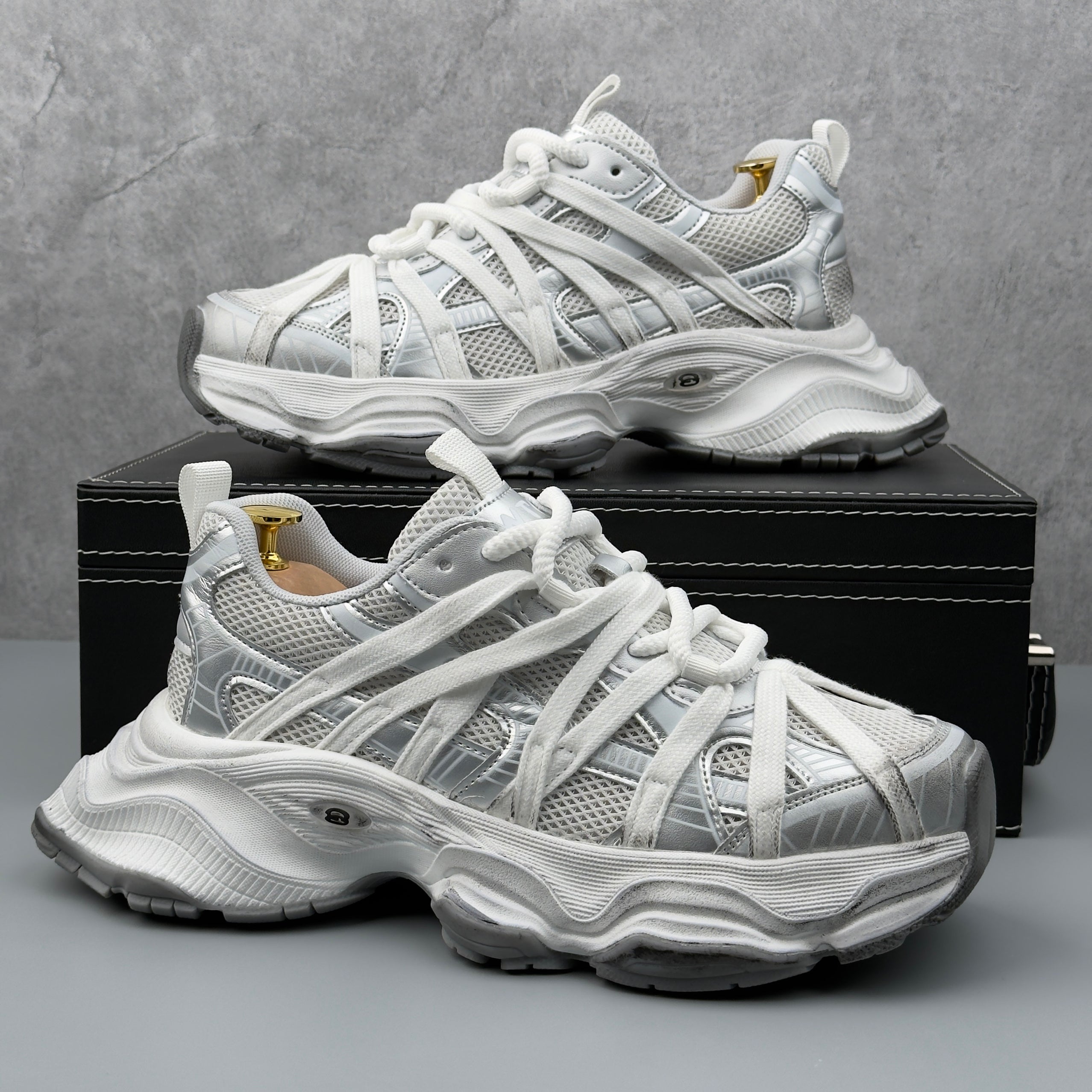 Hybriss AeroWeave – Breathable Summer Dad Shoes