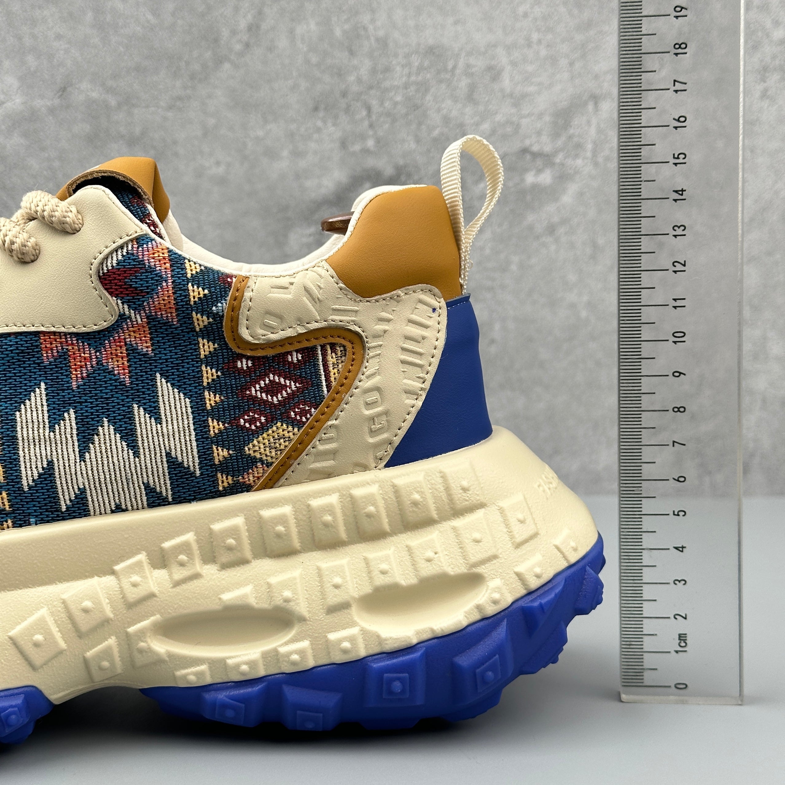 Hybriss EmbroRise Blue– Youth Dad Shoes