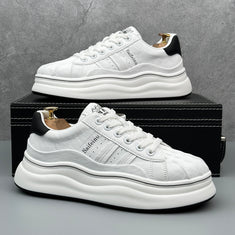 Hybriss SpliceKorea Black White– Mikrofaserleder White Shoes