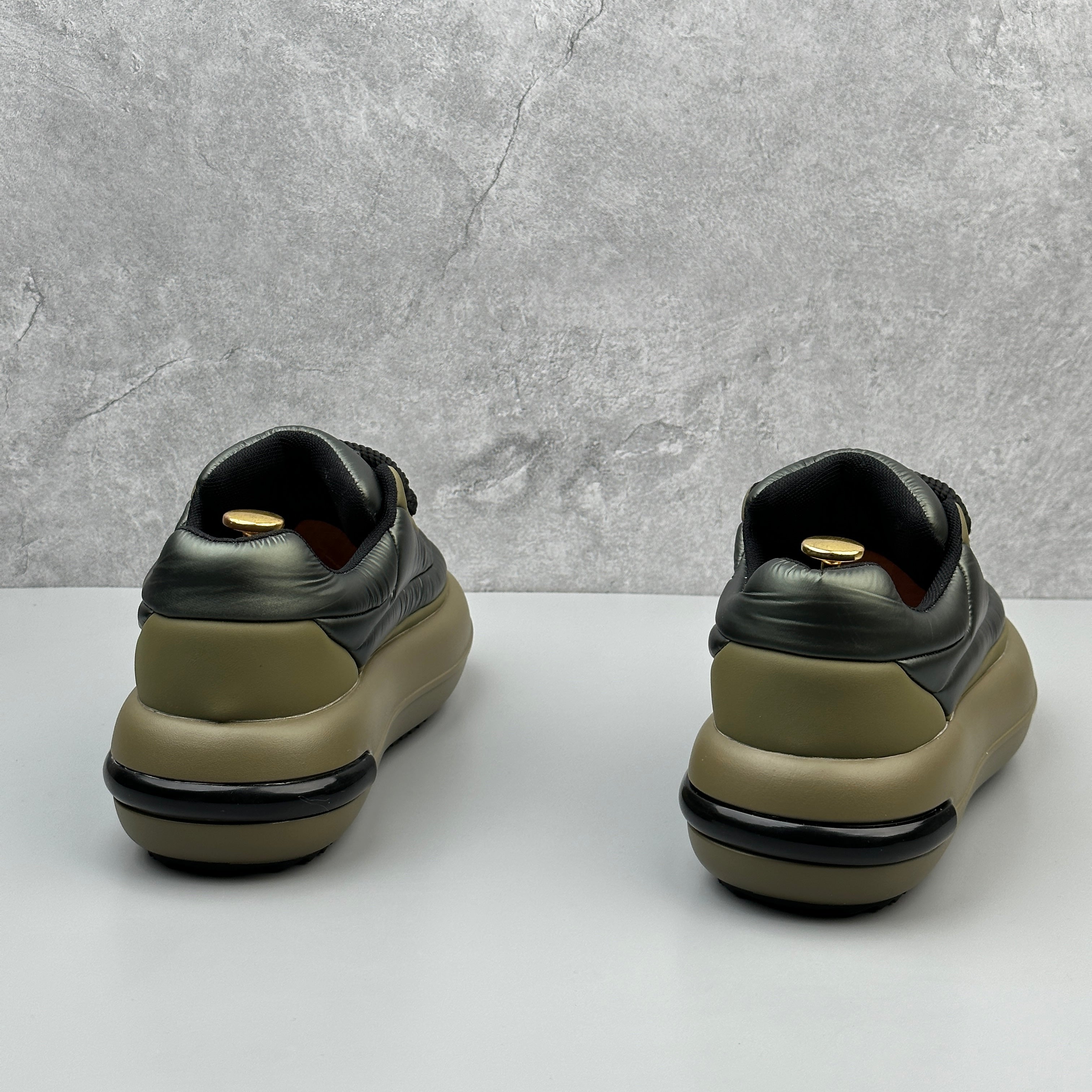 Hybriss Cabuncci WinterCore Dark Green– Youth Winter Dad Shoes