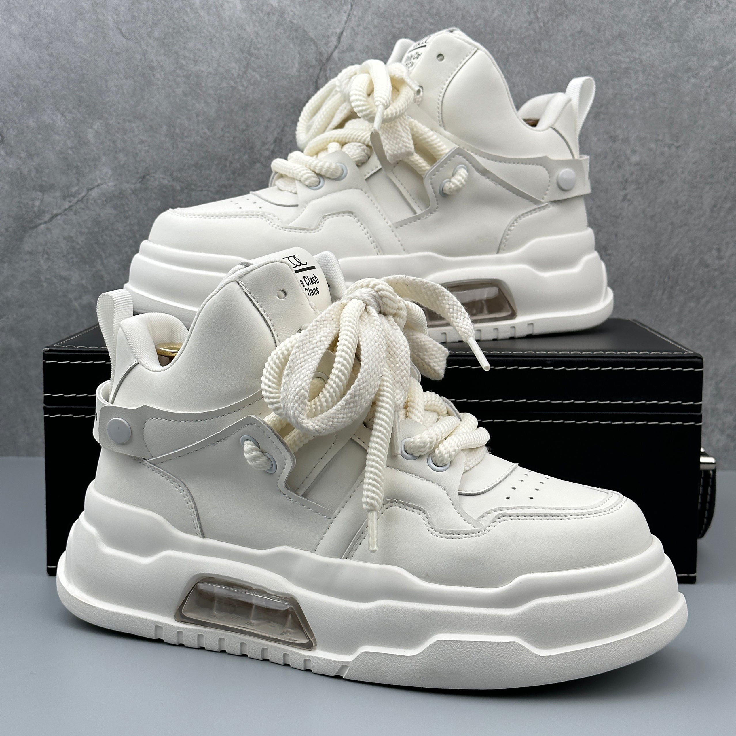 Hybriss CabuncciCore – Mikrofaserleder White Shoes