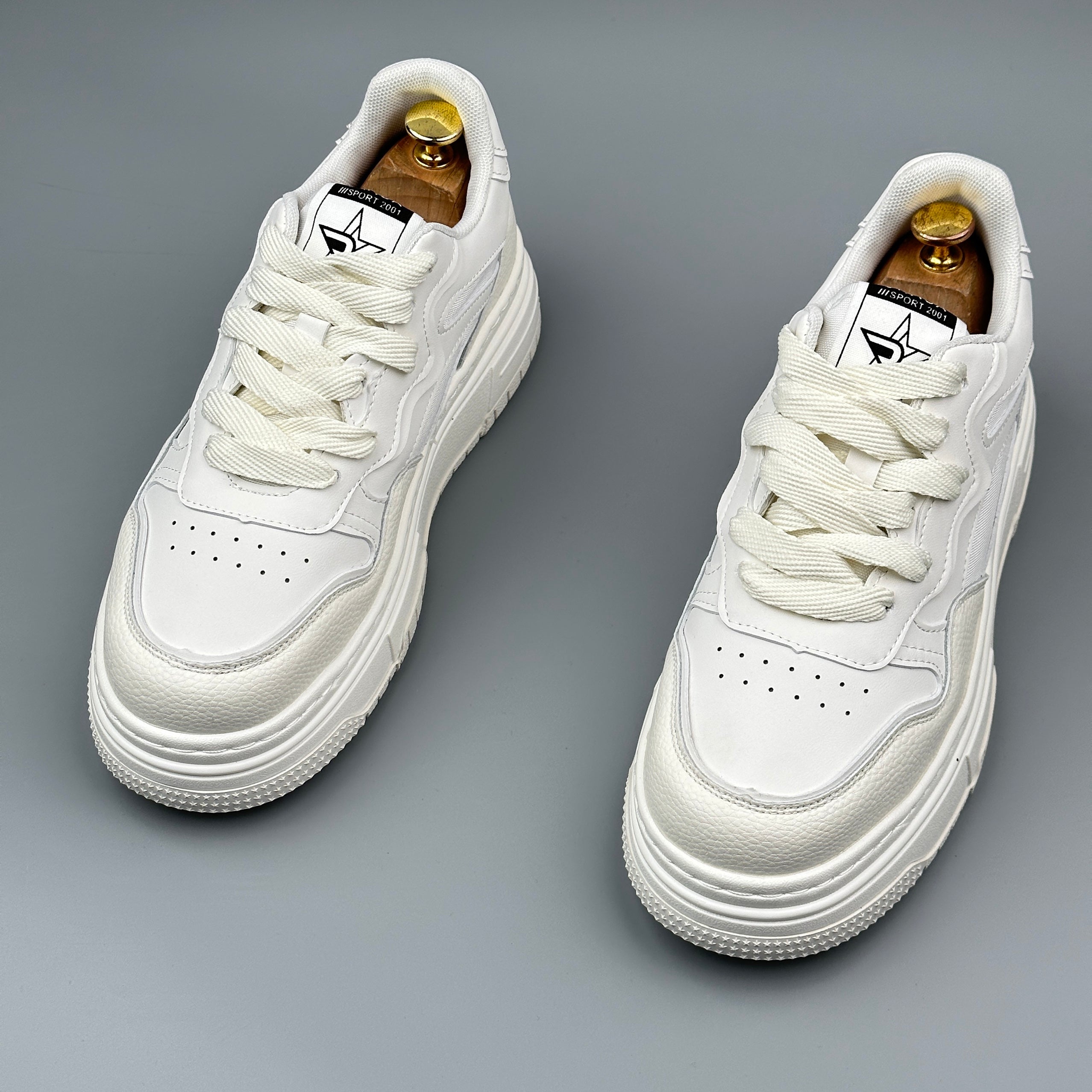 Hybriss StitchTrend – Mikrofaserleder Sneakers