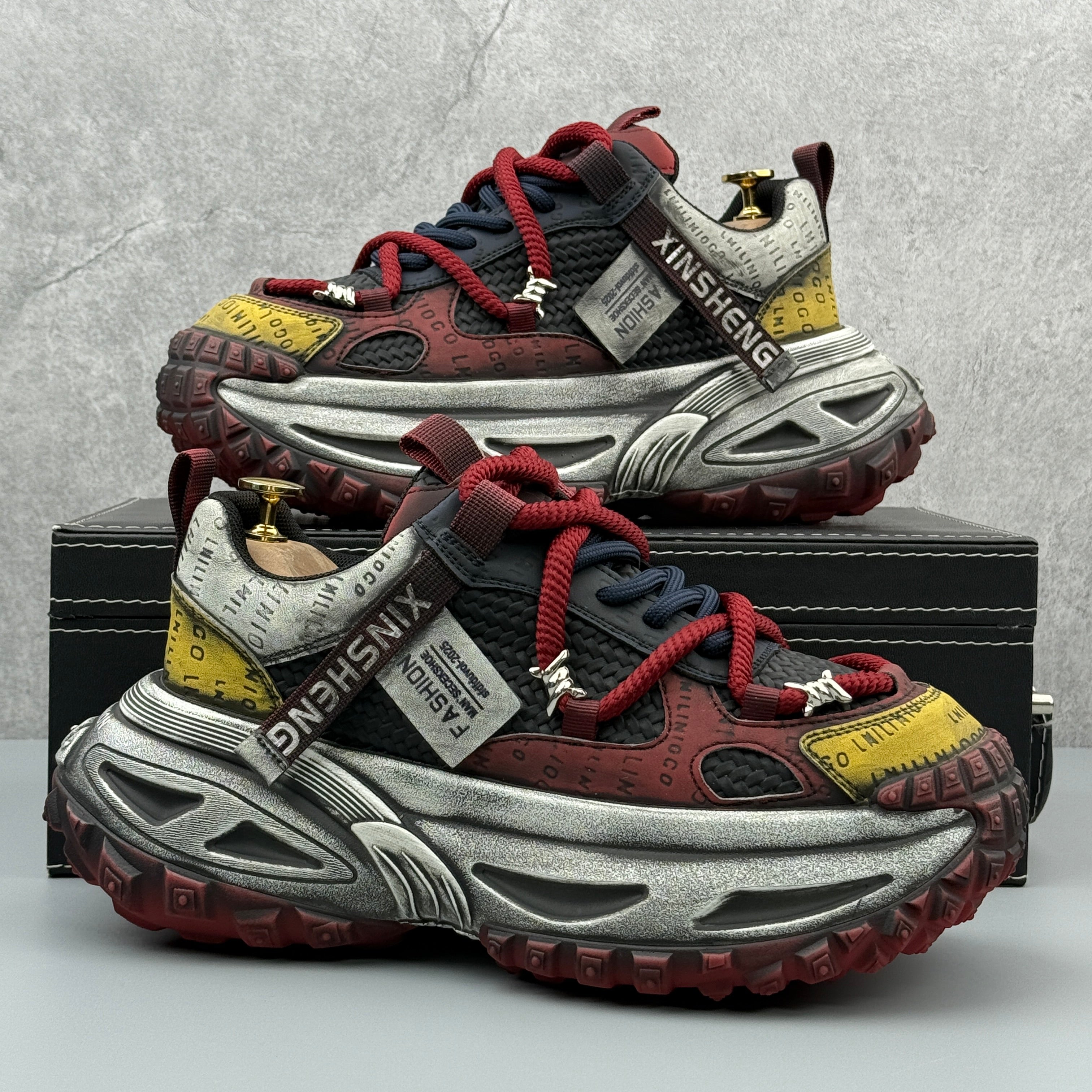 Hybriss StitchFlex Lan Hong– Men’s Casual Dad Shoes