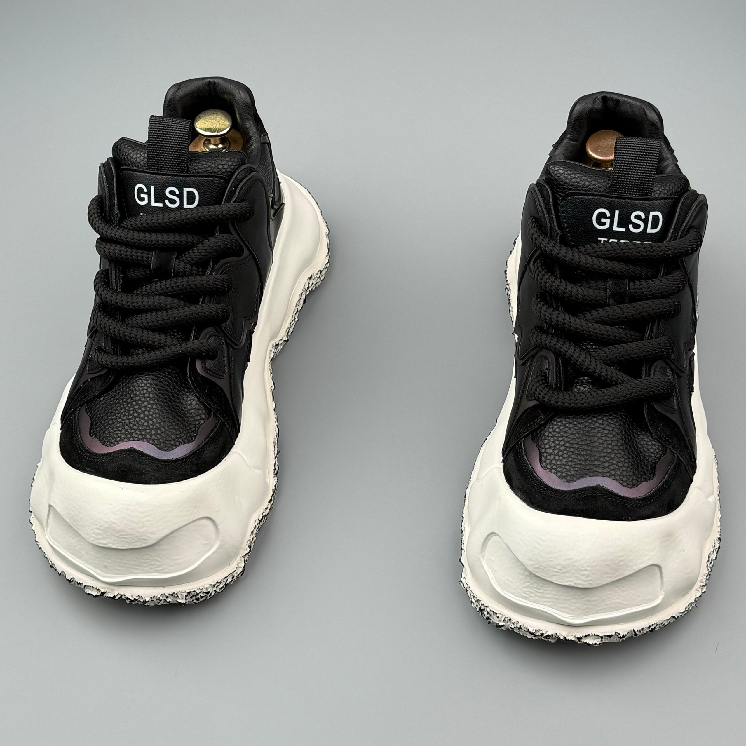 Hybriss PlainLift Black– Dad Shoes