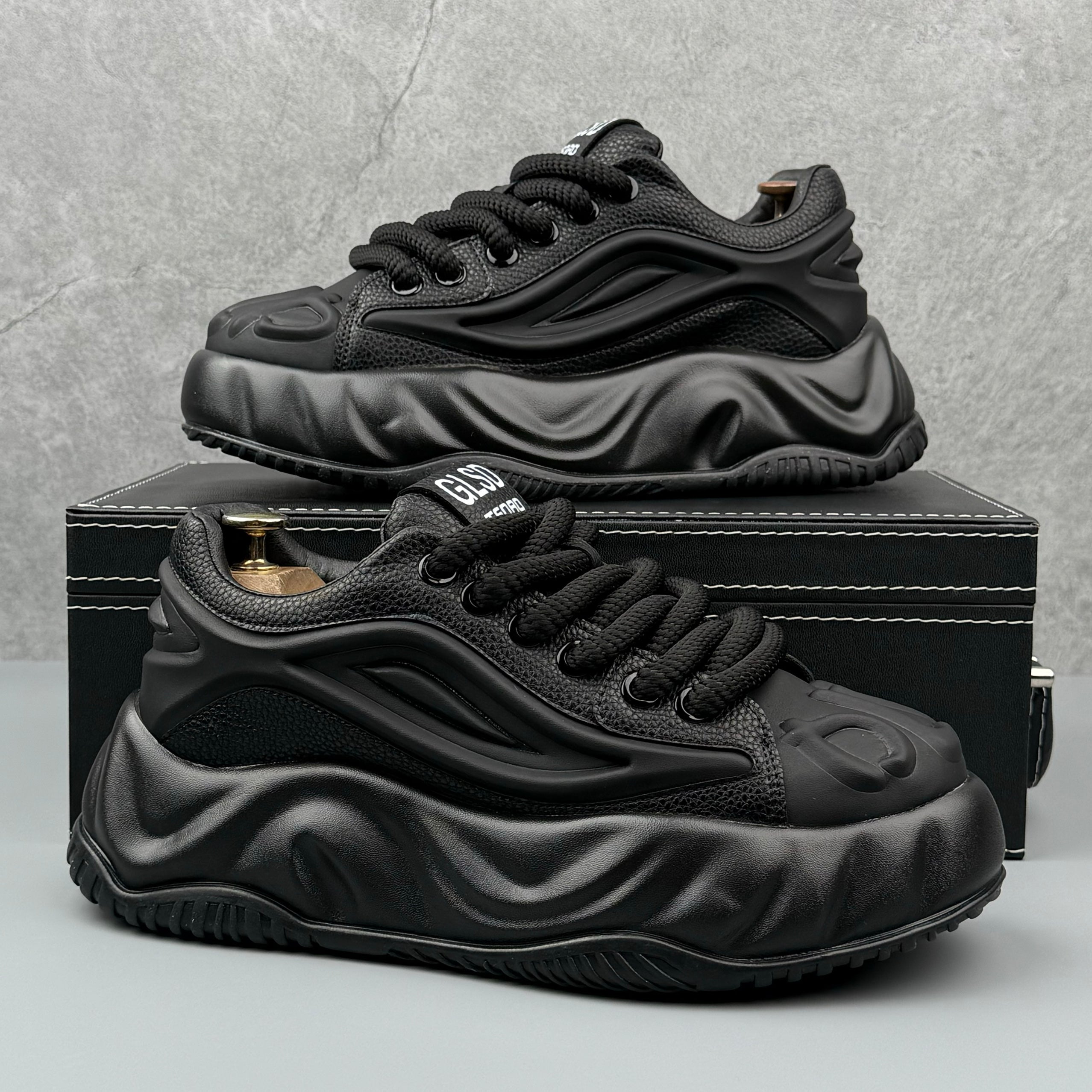 Hybriss WinterRise Black– Youth Dad Shoes