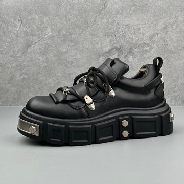 Hybriss Vnnsijie Rebellion Black– Punk Casual Shoes