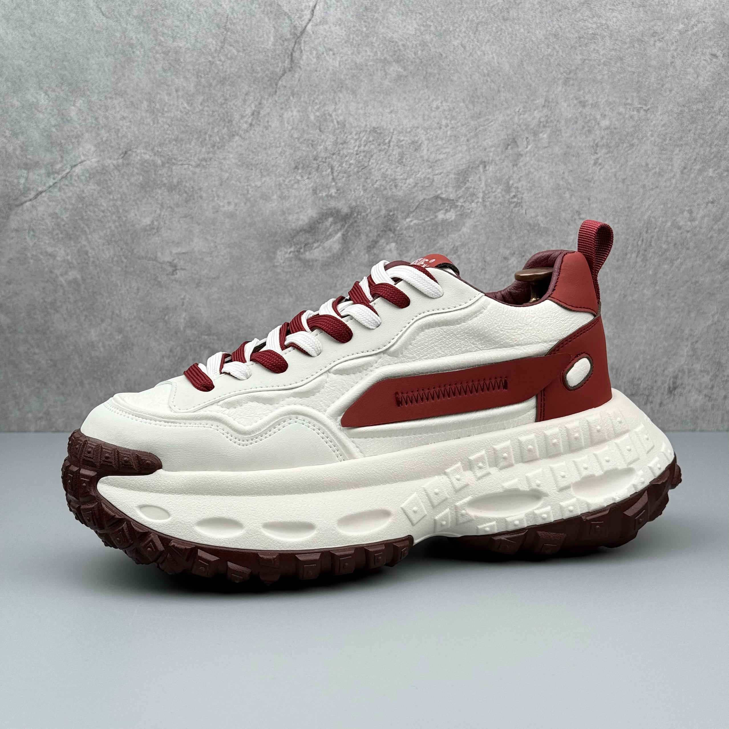 Hybriss ElevateCore White Wine Red– Youth Dad Shoes