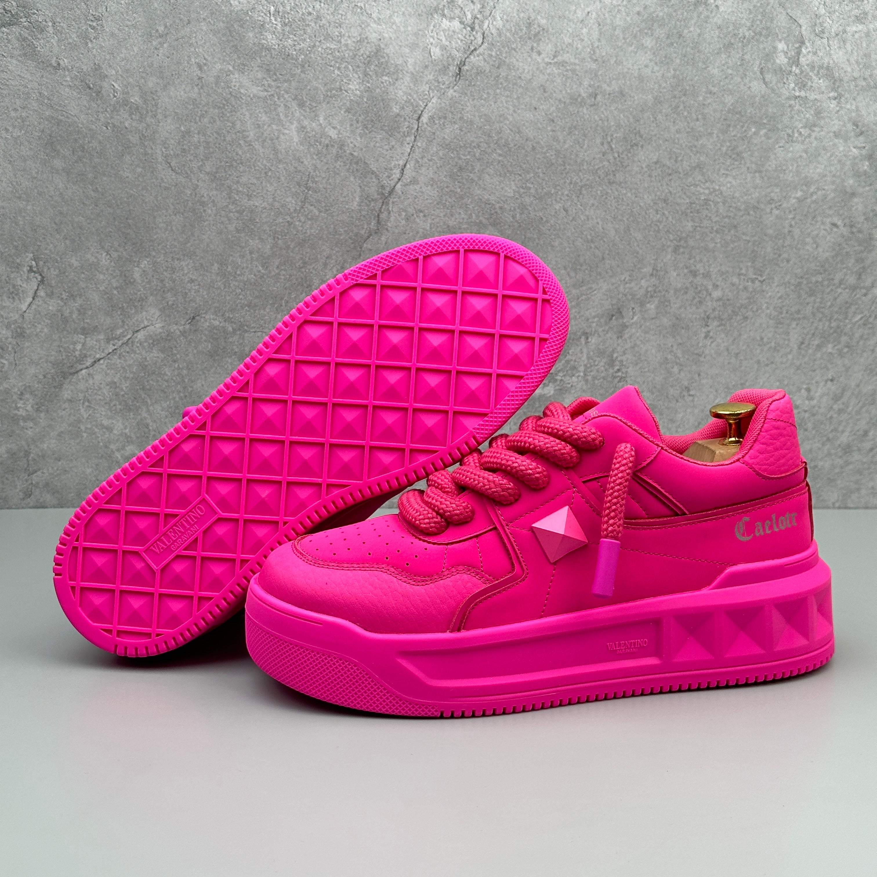 Hybriss RivetKorea – Mikrofaserleder White Shoes