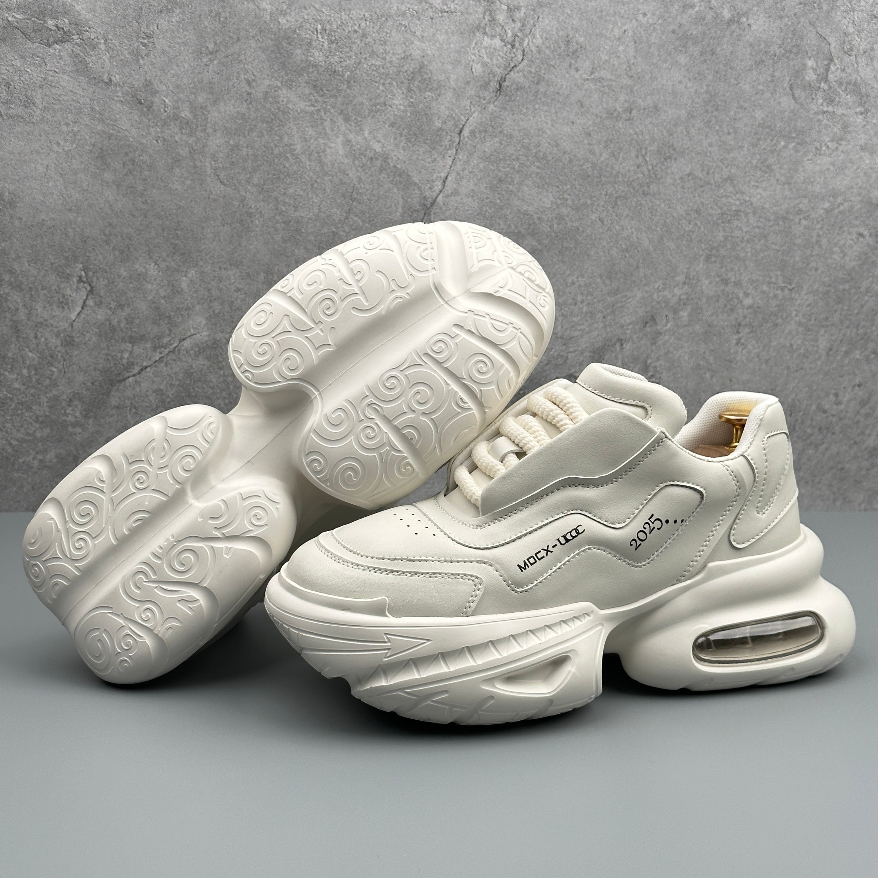 Hybriss DailySplice White– Dad Shoes