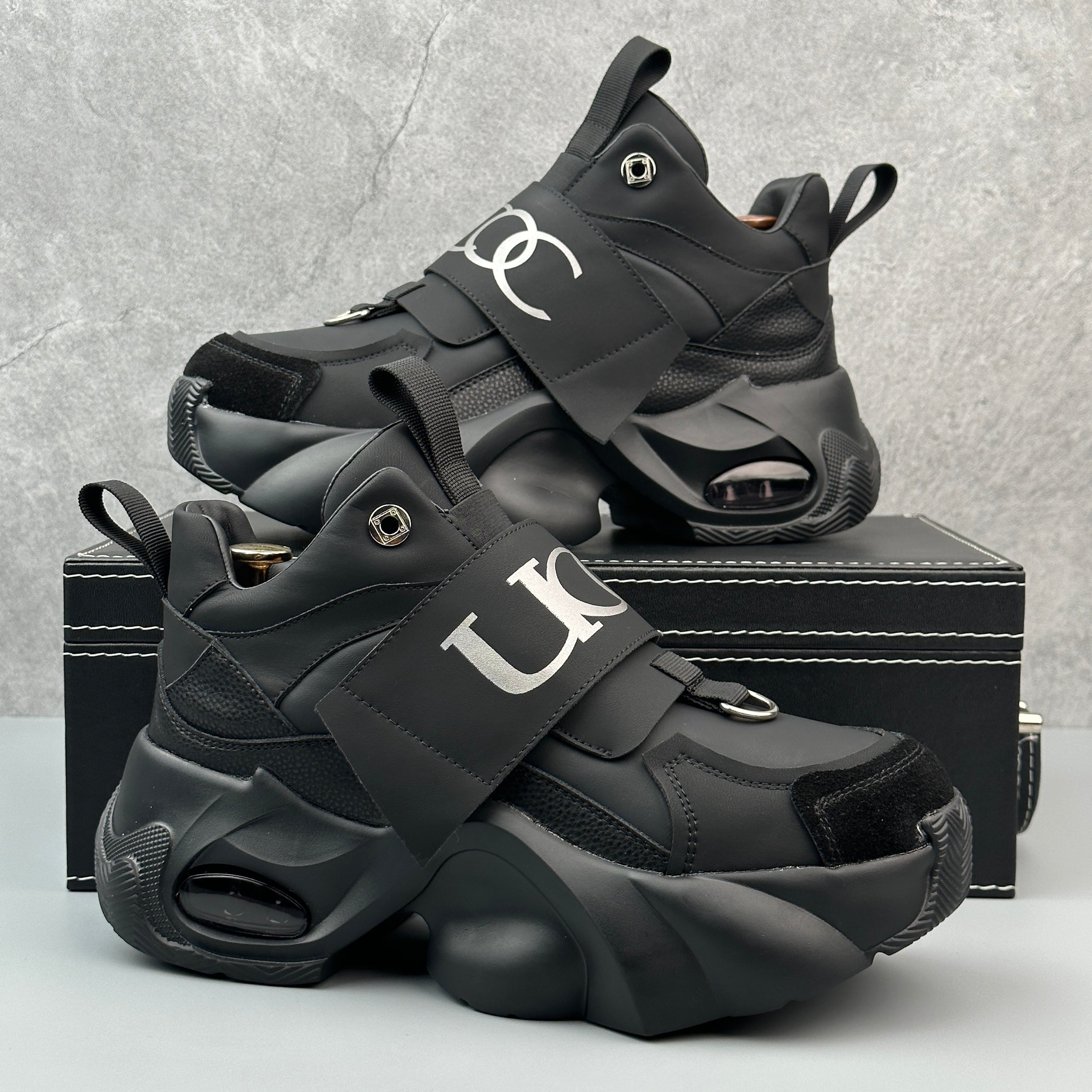 Hybriss MetalCore Black– Youth Winter Dad Shoes