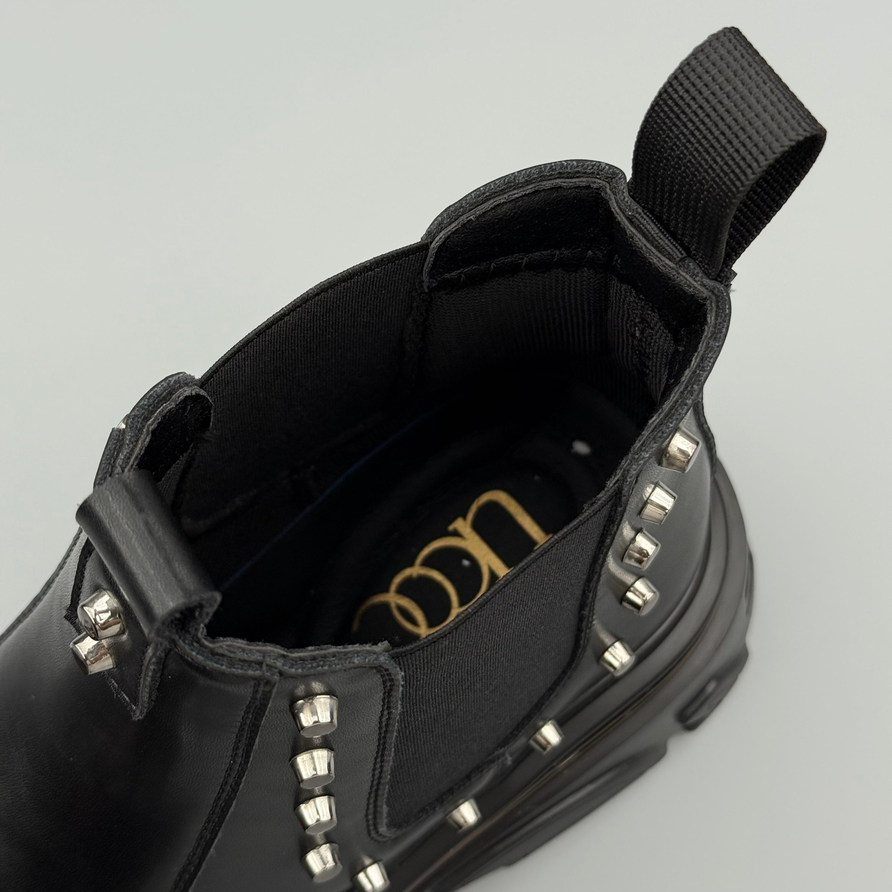 Hybriss Ironclad– Metallische Martin Boots