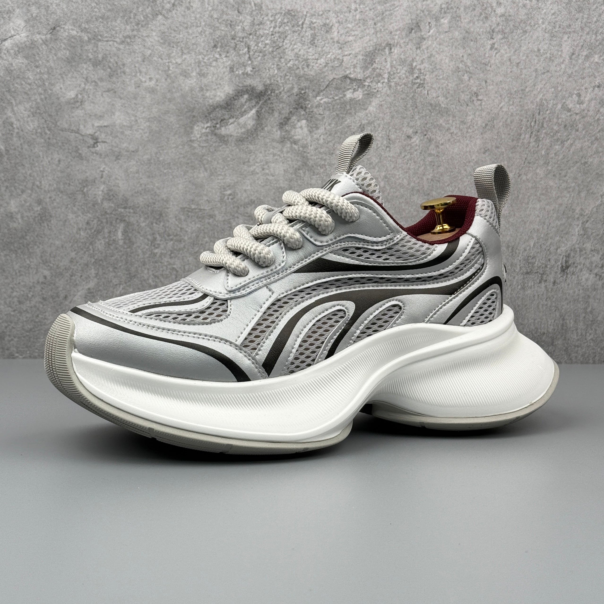 Hybriss UCOC EnerLift Gray Red– Youth Dad Shoes