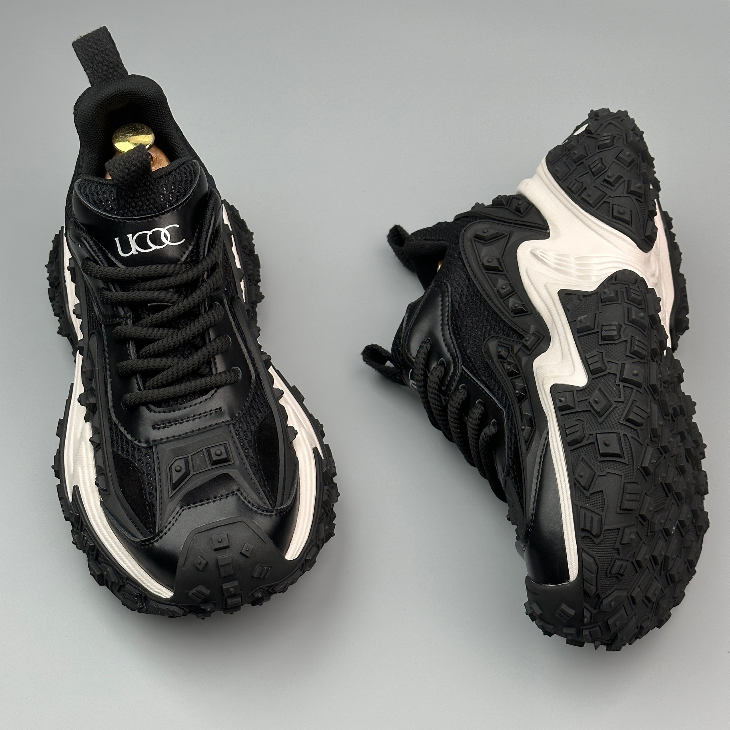 Hybriss Cabuncci GranuleX Black– Youth Dad Shoes