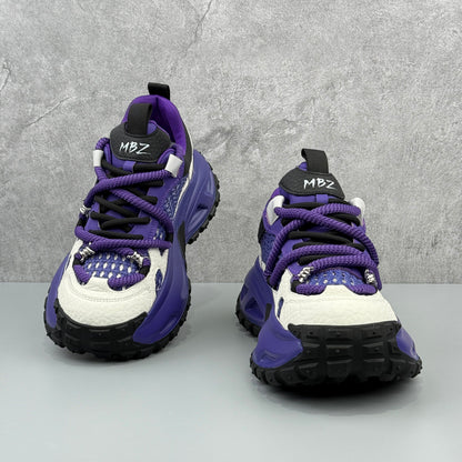 Hybriss Cyber-Gel Hollow-Out Dad Sneaker