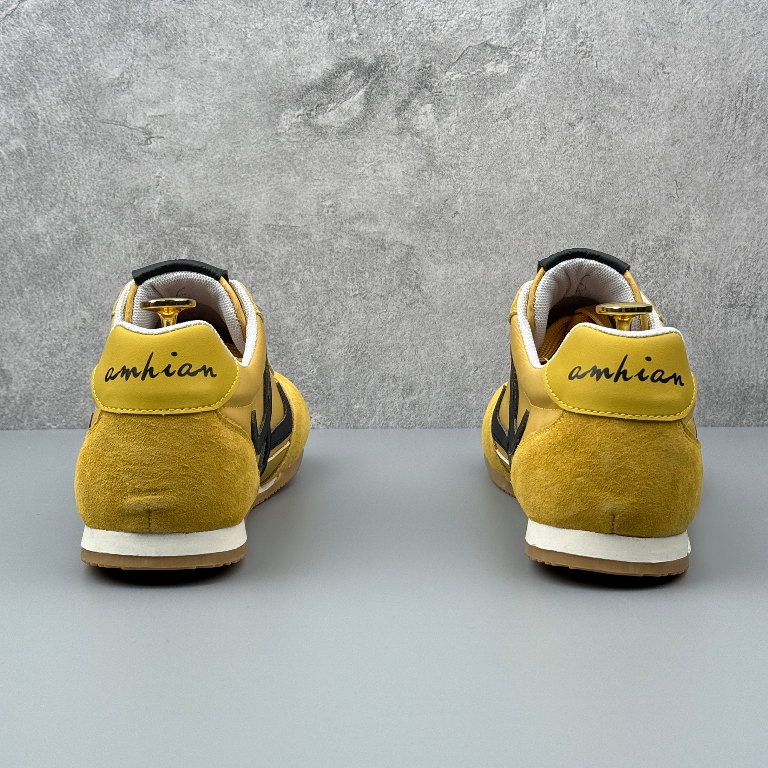 Hybriss LightCore Yellow– Leichte Stoff‑Sneaker