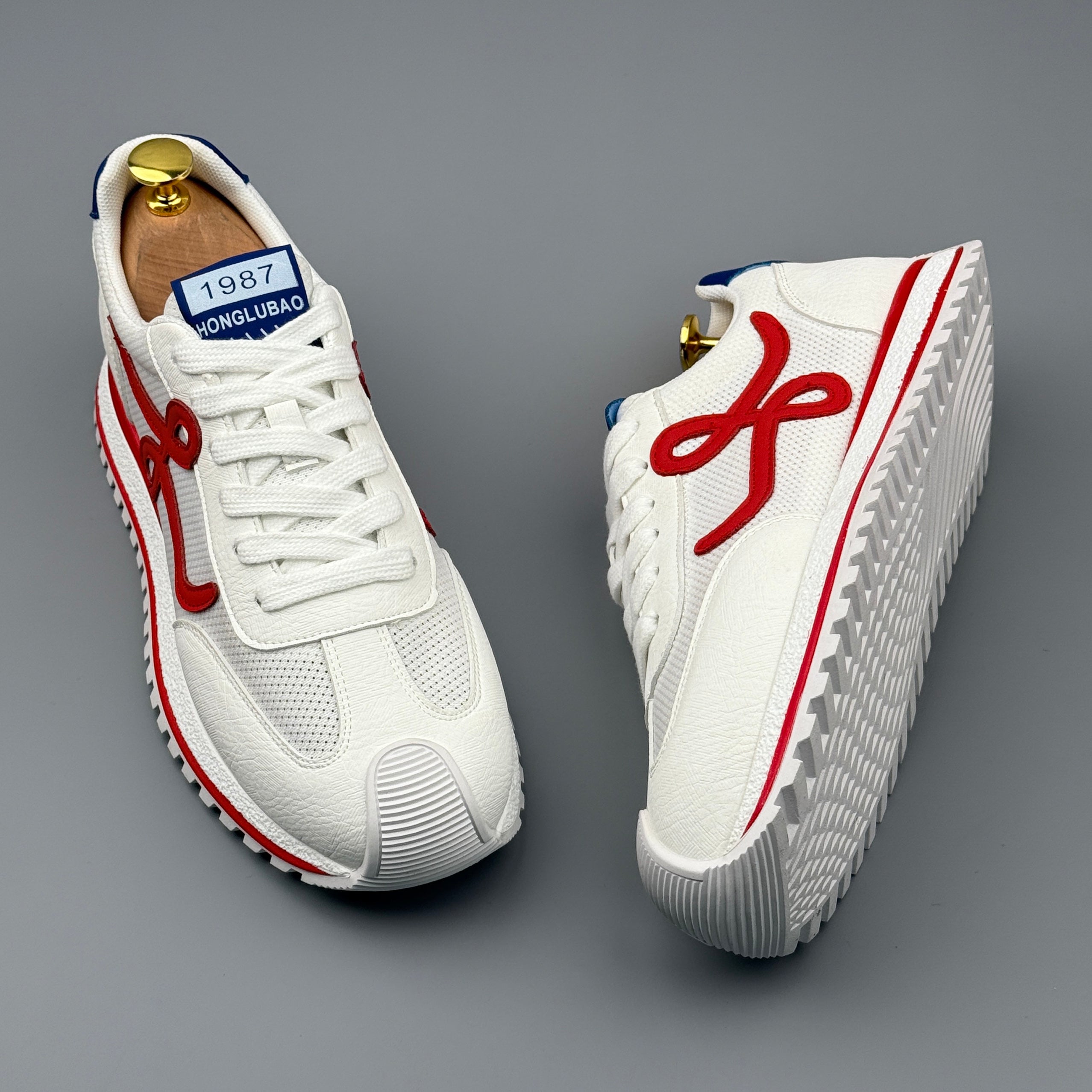 Hybriss SummerCore – PU Red& Mischmaterial Sneakers