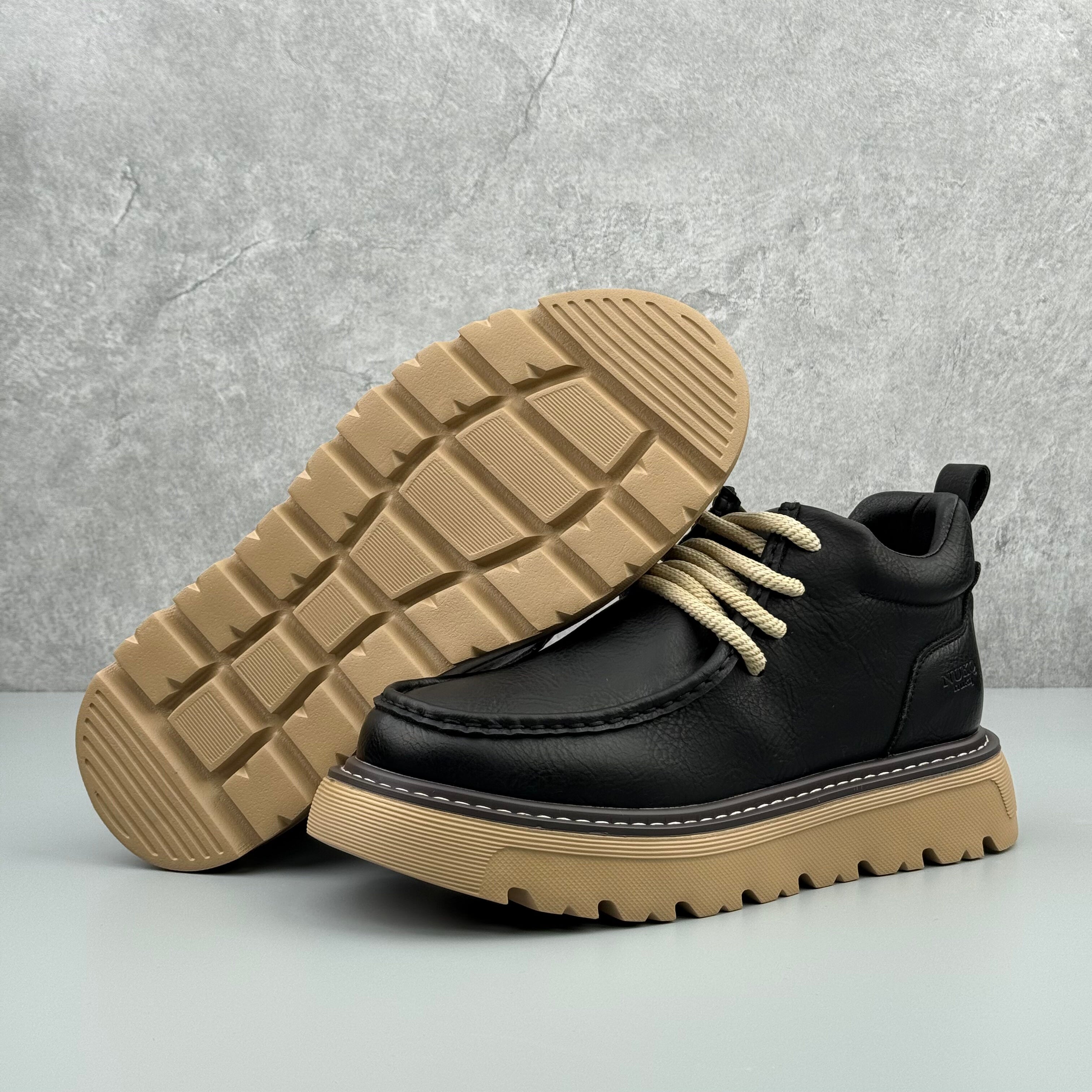 Hybriss CoreMartin Black– Short‑Tube Martin Boots